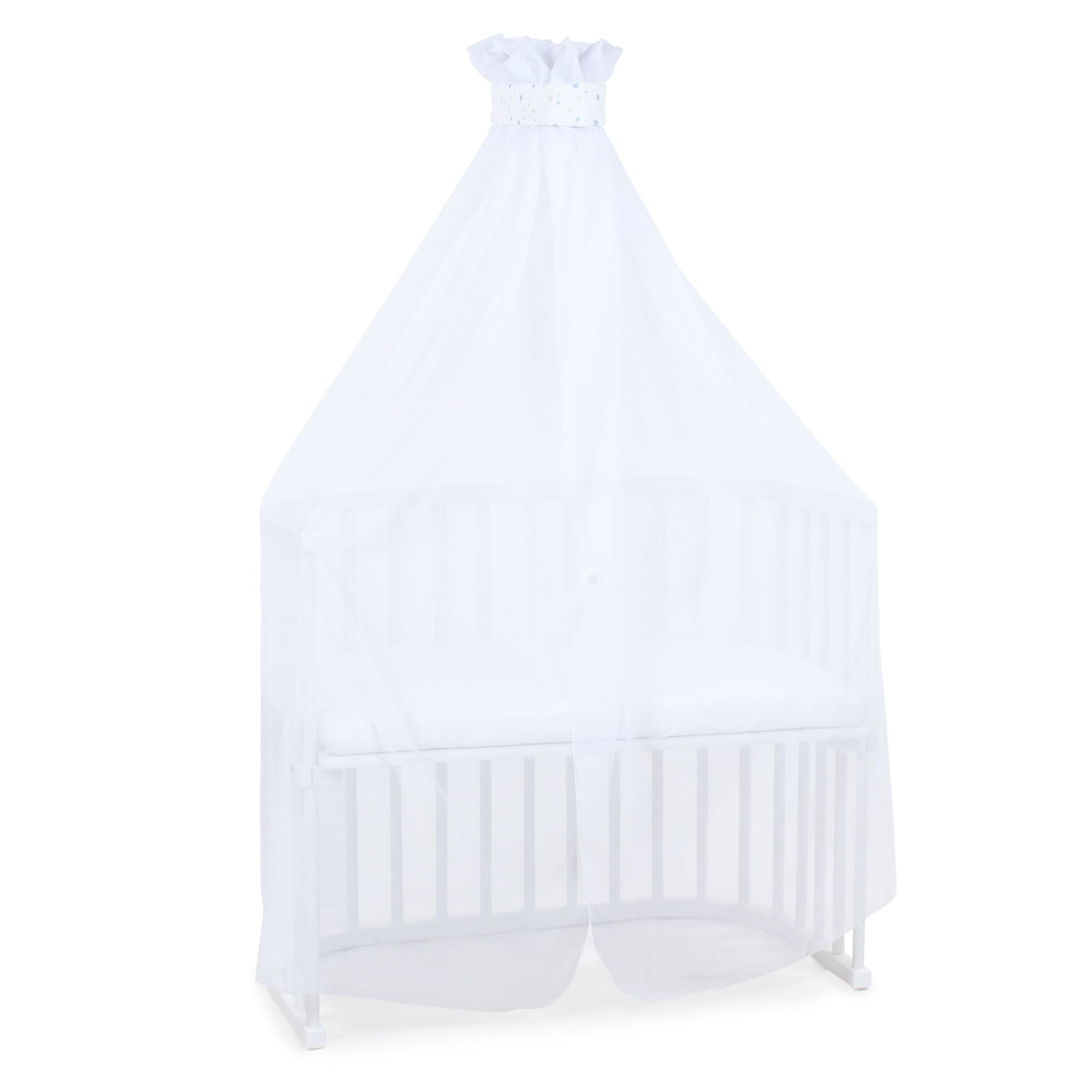 babybay-moskitoschutz-und-himmel-piqu-mit-band-passend-f-r-alle-babybay-modelle- image 1