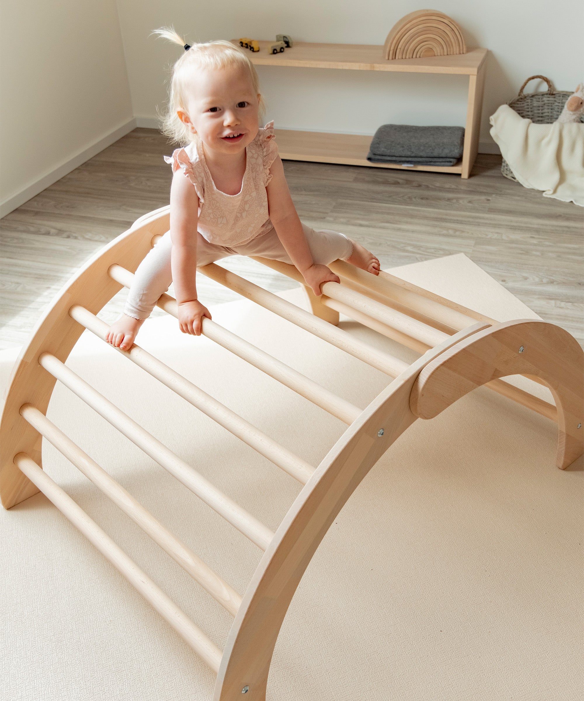 ehrenkind-kletterbogen-natur-montessori-klappbar-inkl-kindersicherung image 7