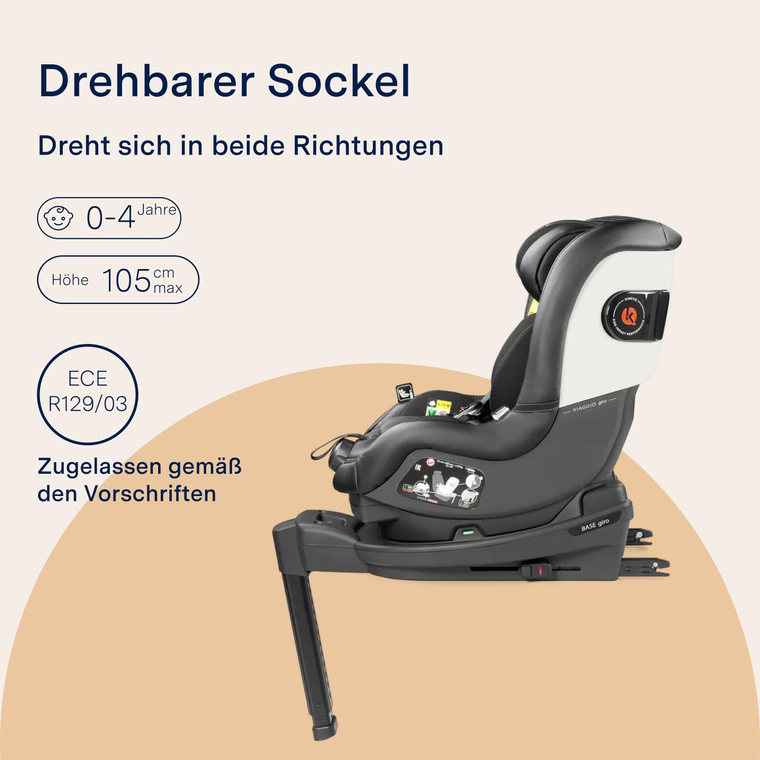 peg-perego-peg-base-giro-360-drehbare-i-size-basisstation-f-r-primo-viaggio-loun image 3