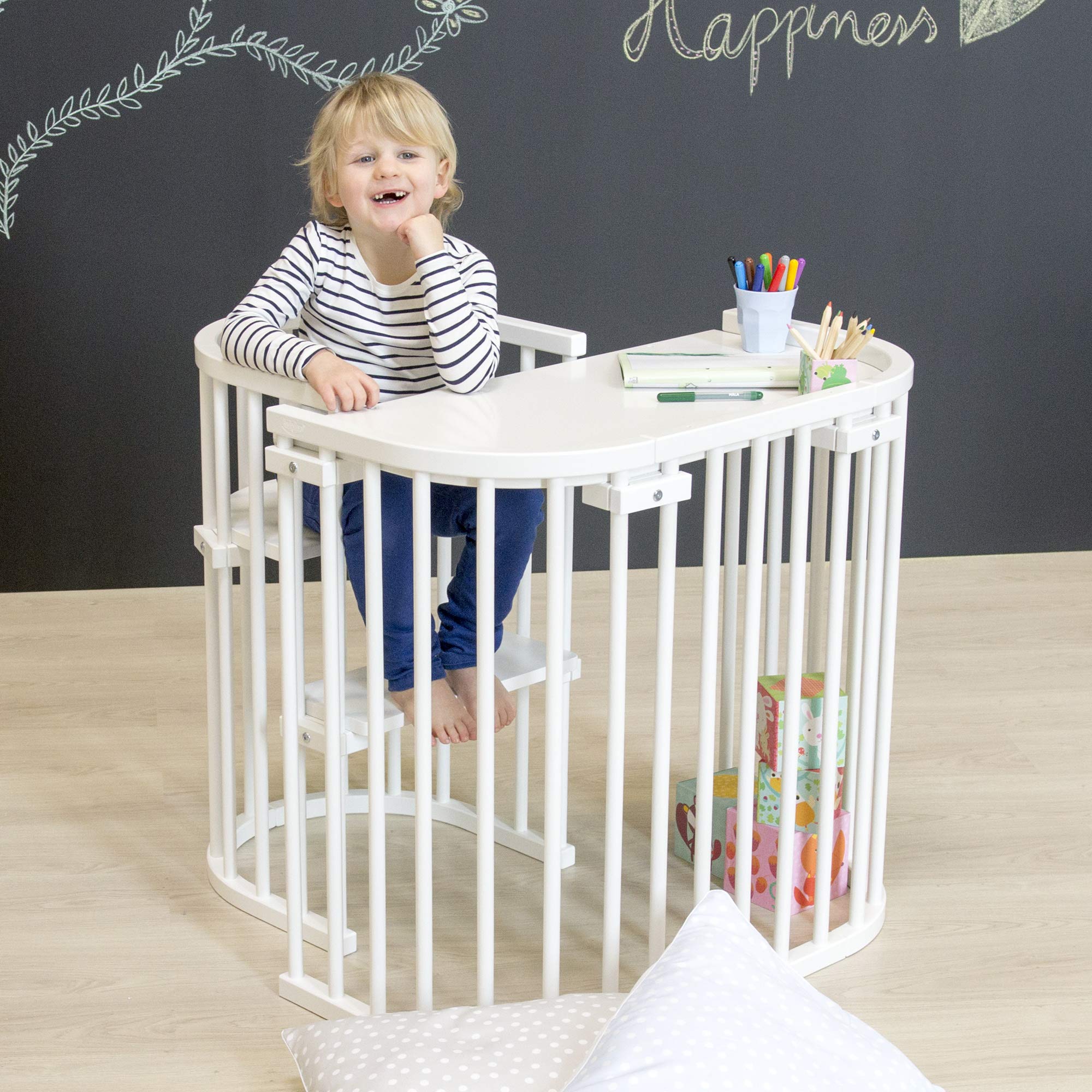 babybay-hochstuhlumr-stsatz-f-r-original-maxi-und-comfort-dunkelbraun-lackiert image 6