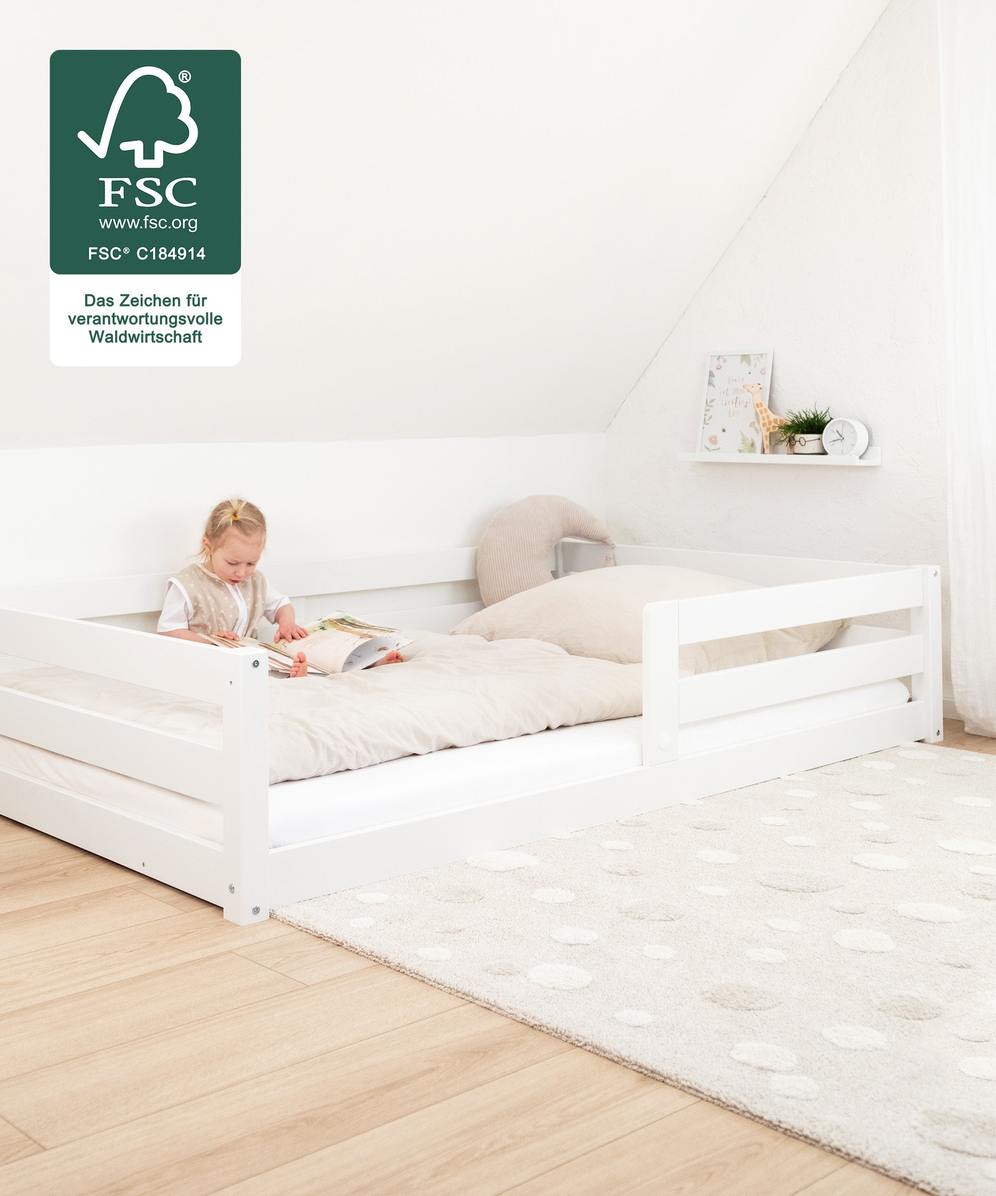 ehrenkind-bodenbett-sona-kiefer-wei-fsc-zertifiziertes-kinderbett-montessori-ins image 4