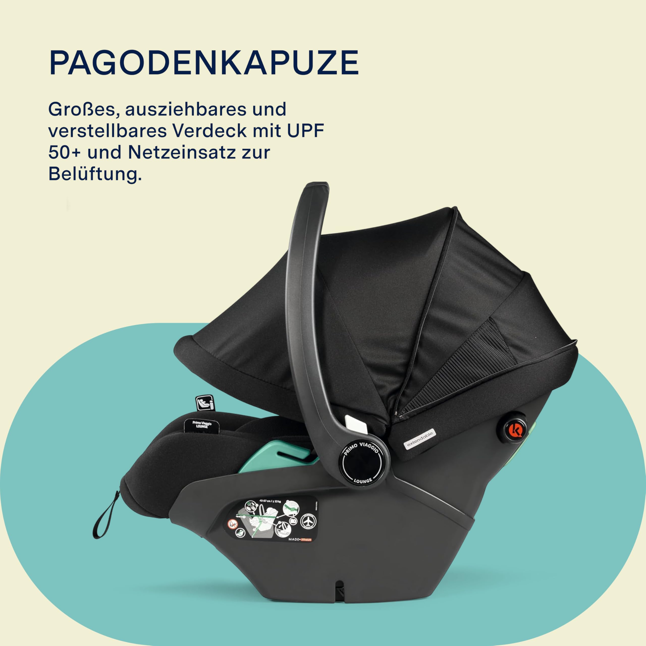 peg-perego-primo-viaggio-lounge-i-size-babyschale-40-87-cm-0-15-monate-isofix-on image 8