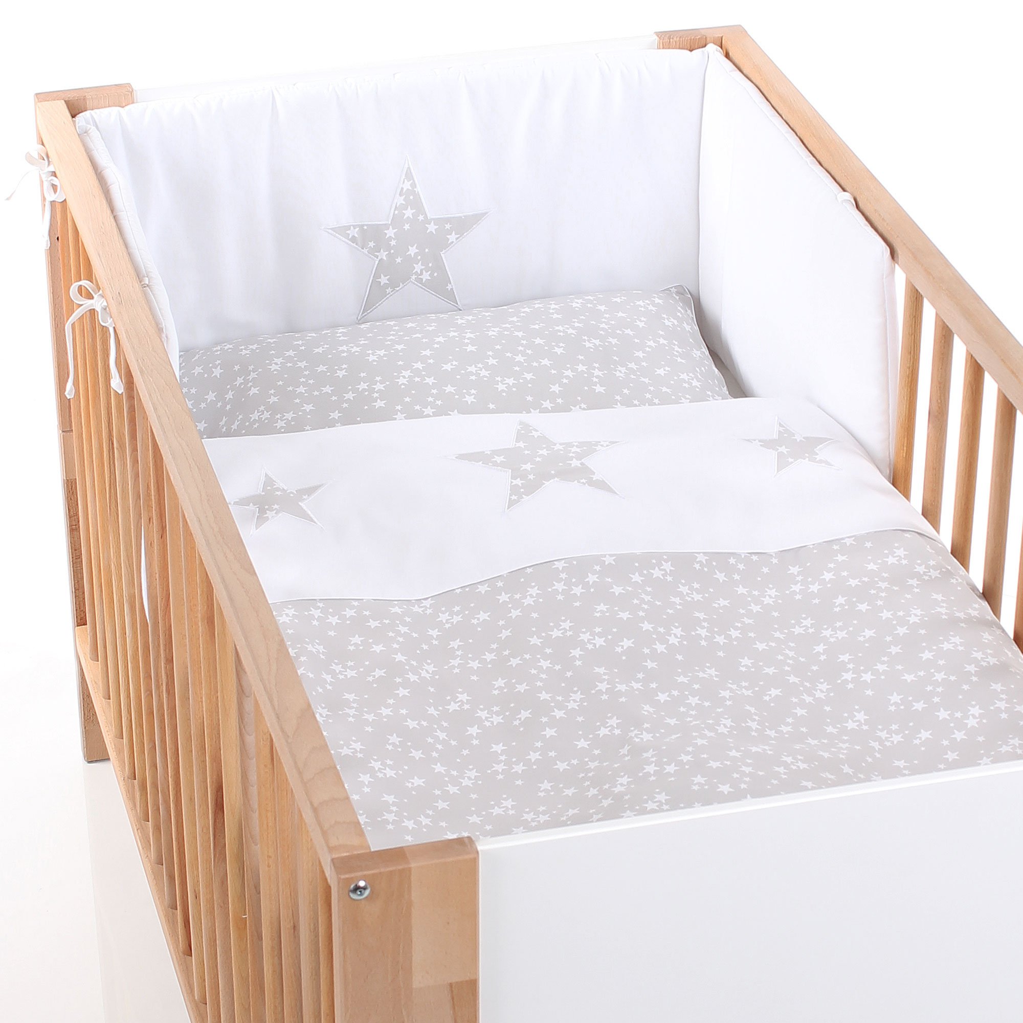 babybay-piqu-bettw-sche-perlgrau-sterne-2-teiliges-kinderbettw-sche-set-100x135- image 3