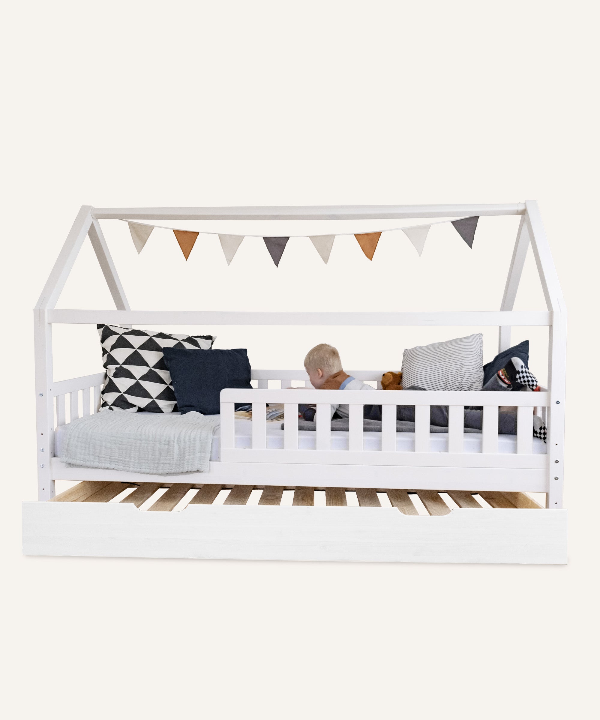 ehrenkind-zubeh-r-hausbett-kiefer-bettkasten-mit-rollrost-als-stauraum-oder-g-st image 3