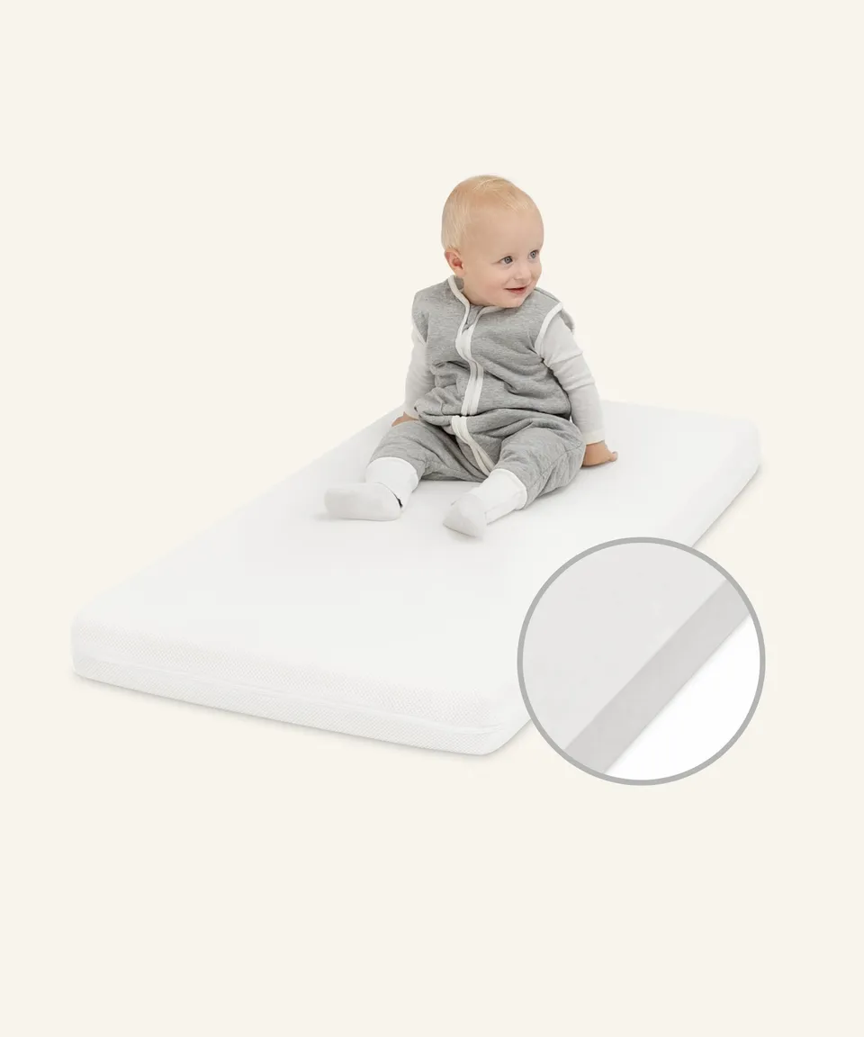 ehrenkind-babymatratze-pur-mesh-70x140-cm-atmungsaktiv-und-stabil image 1