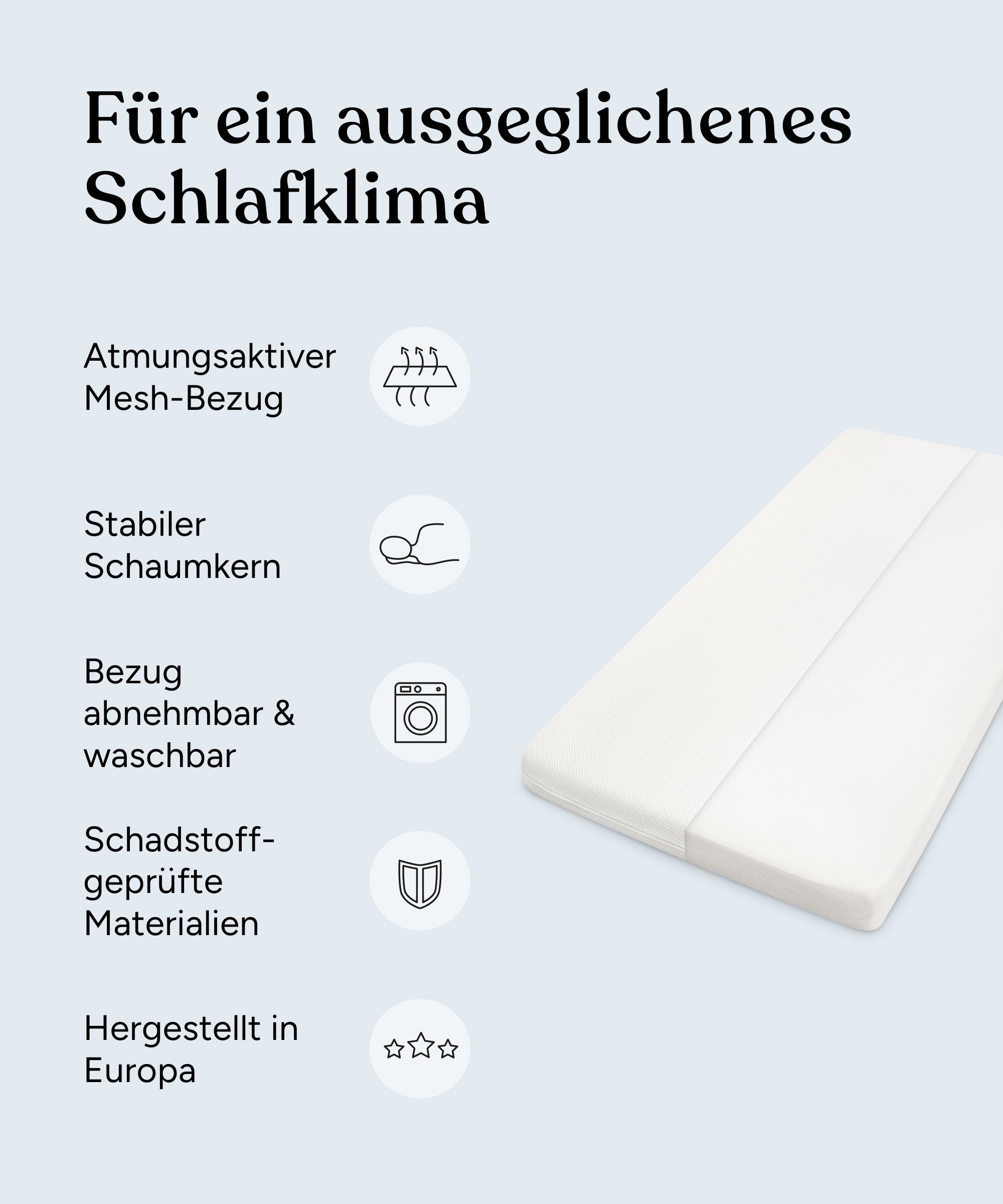 ehrenkind-babymatratze-pur-mesh-70x140-cm-atmungsaktiv-und-stabil image 3