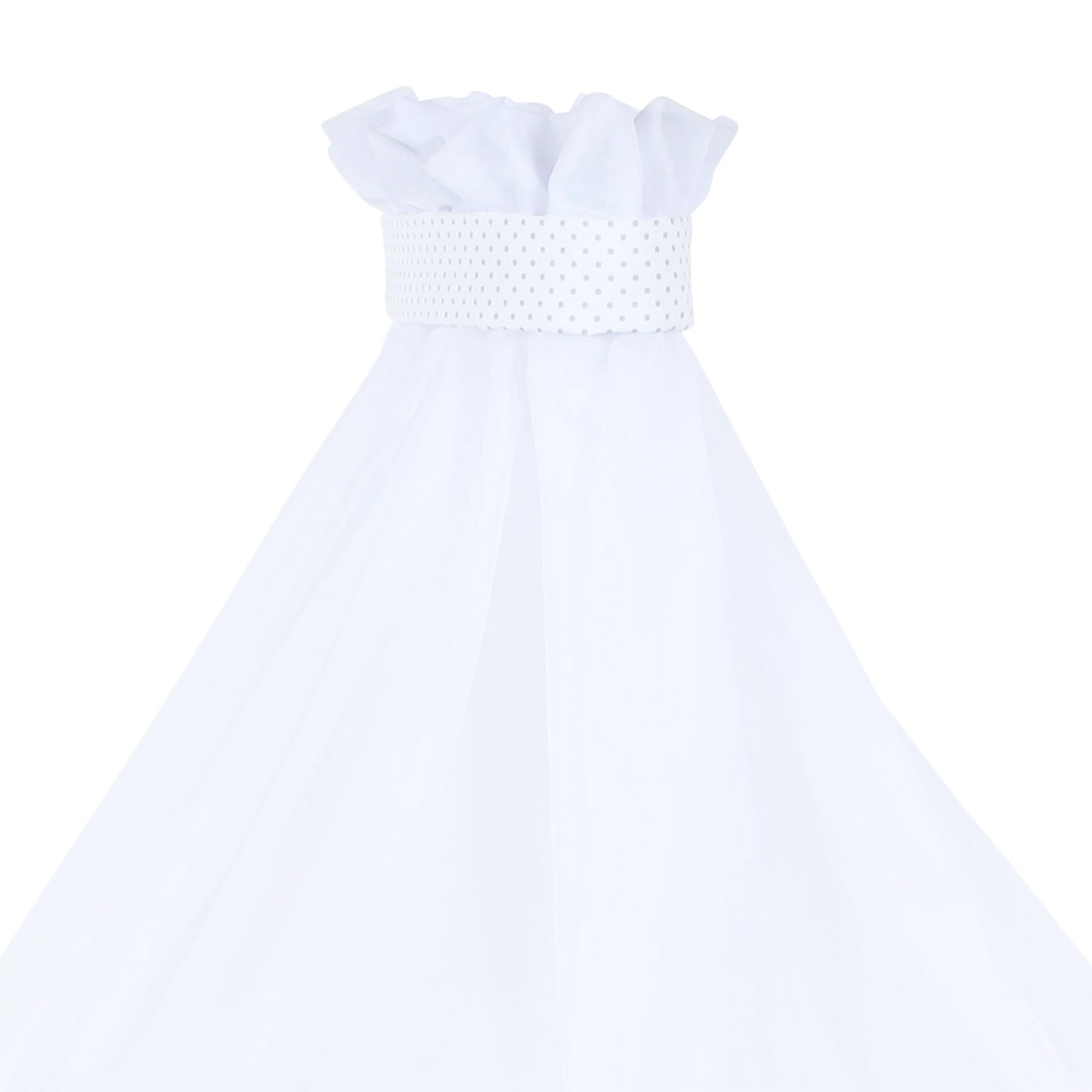 babybay-moskitoschutz-und-himmel-piqu-mit-band-wei-punkte-perlgrau-f-r-alle-mode image 6