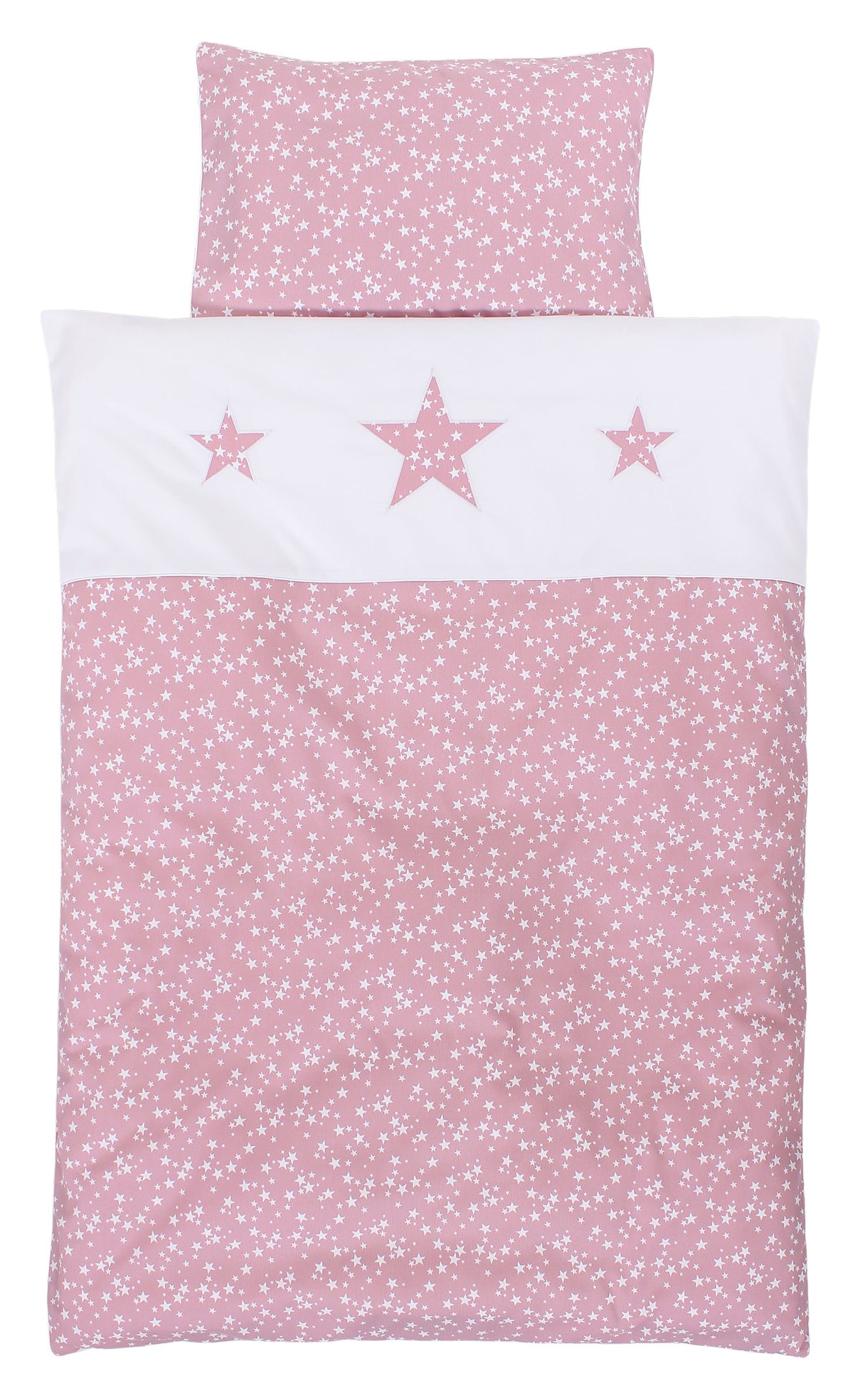 babybay-piqu-bettw-sche-berry-stars-2-teiliges-kinderbettw-sche-set-100x135-cm-4 image 1