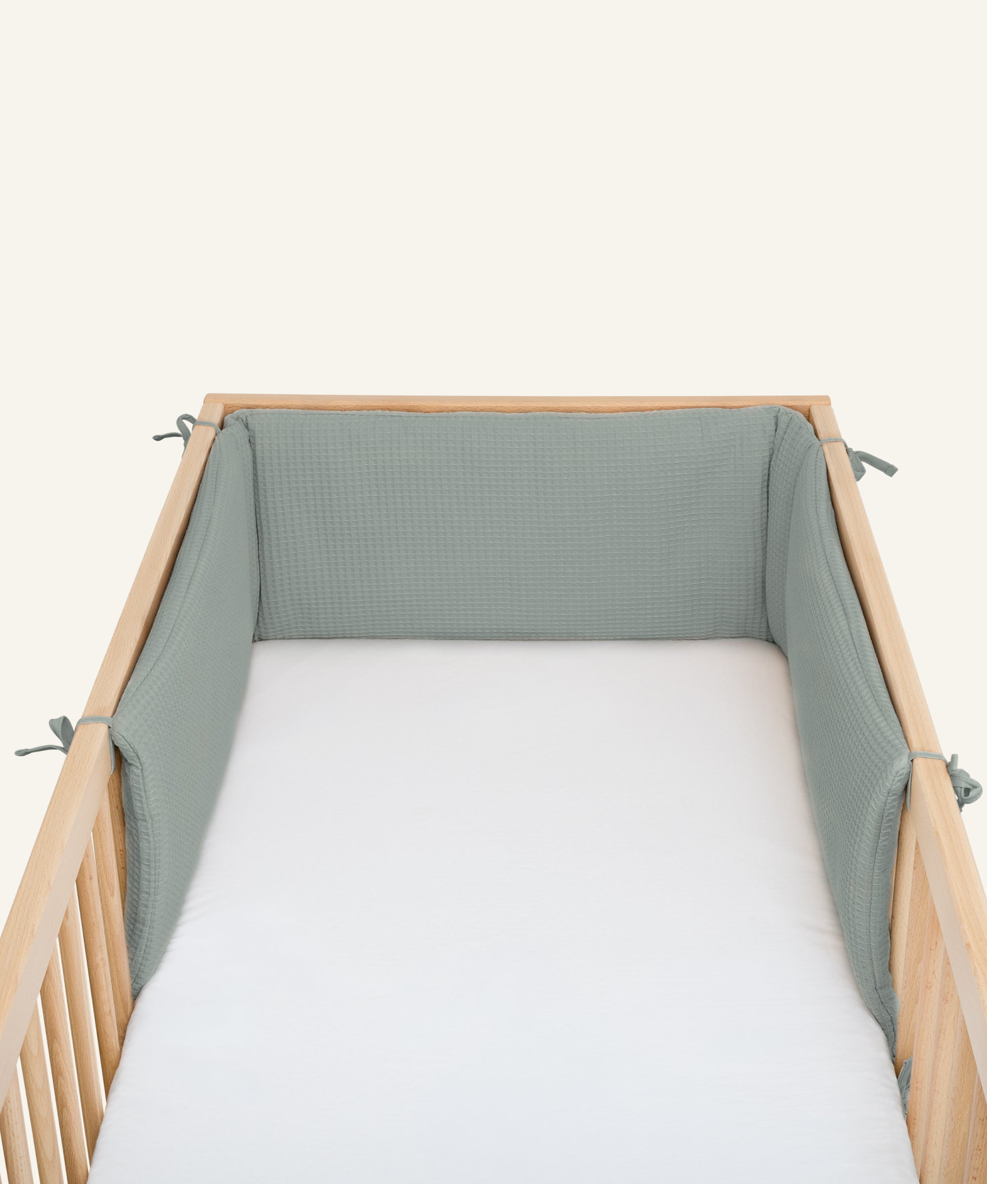 ehrenkind-bettumrandung-f-r-babybett-nestchen-rausfallschutz-baumwolle-verschied image 3