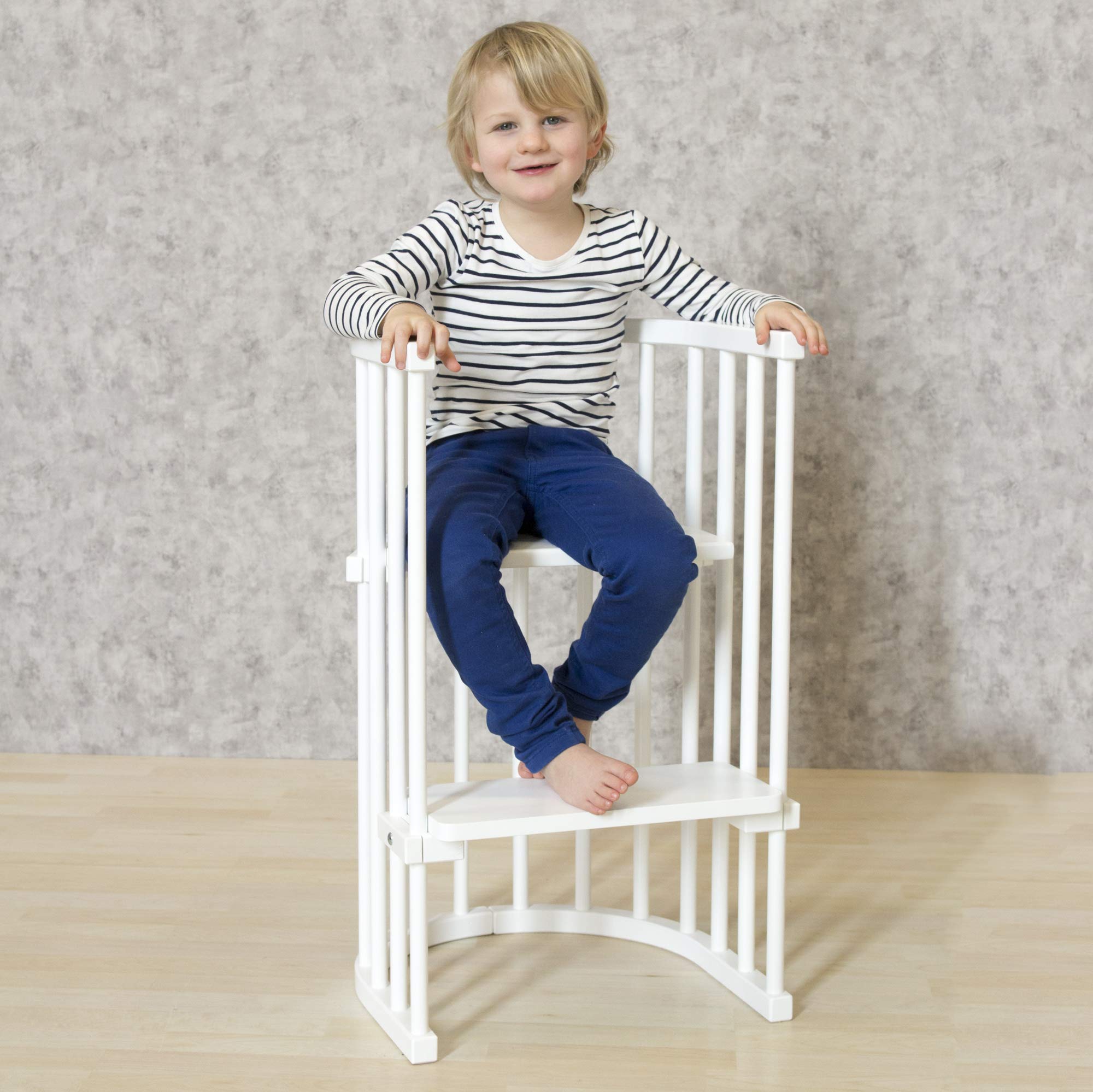 babybay-hochstuhlumr-stsatz-f-r-original-maxi-und-comfort-dunkelbraun-lackiert image 4