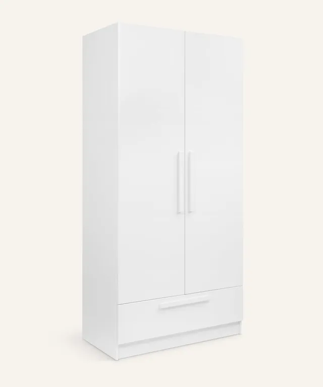ehrenkind-kleiderschrank-linia-mit-schublade-kiefer-wei-100-cm image 1