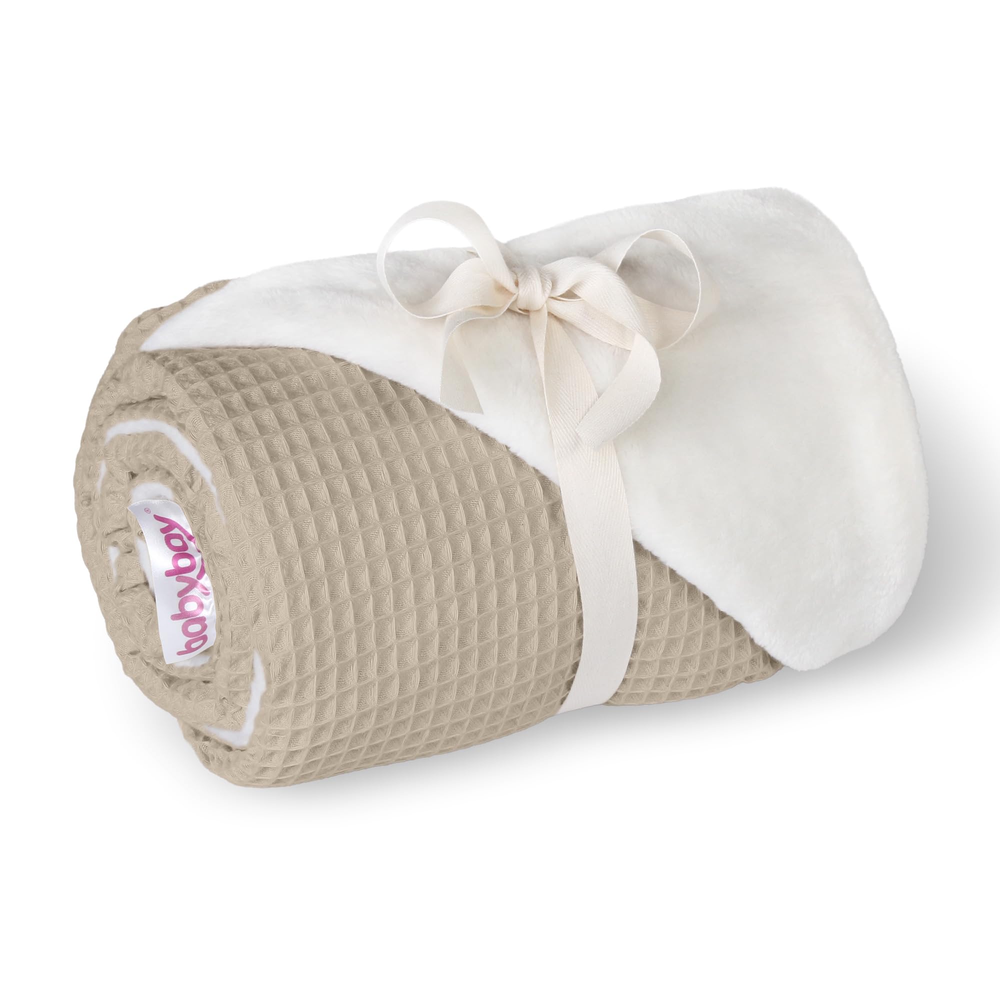 babybay-kuscheldecke-hellgrau-sterne-wei-100-x-75-cm-microfaserflausch image 7
