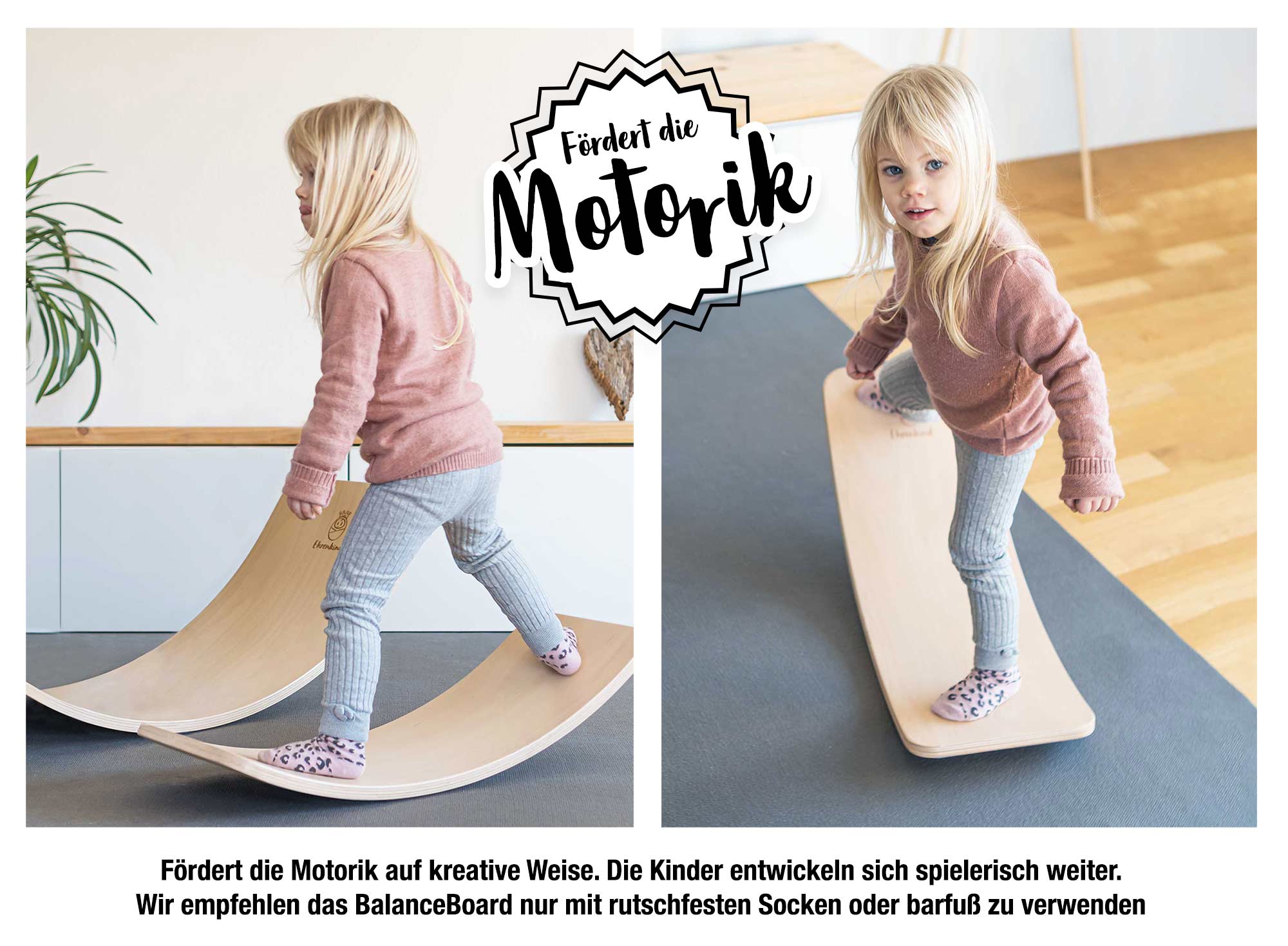 ehrenkind-balanceboard-b-ware-aus-buche-montessori-balancebrett-ohne-filzstreife image 2