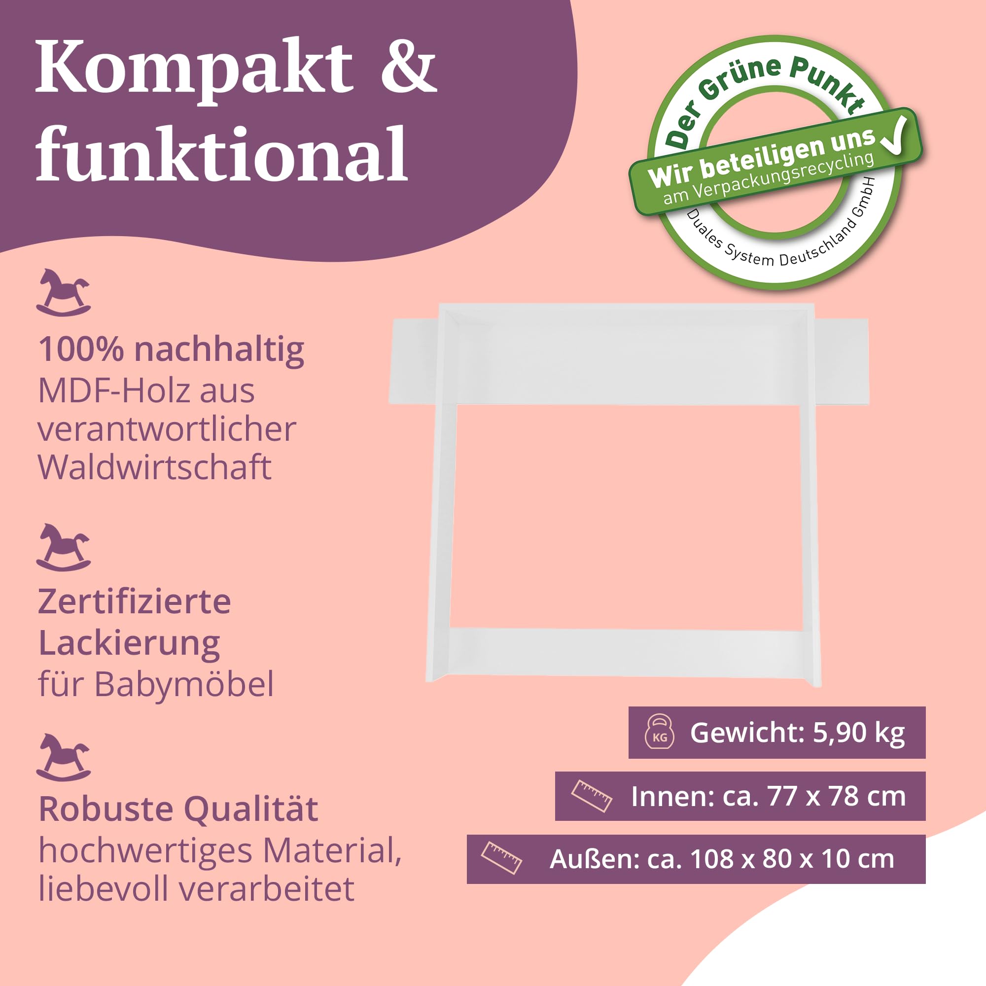 puckdaddy-wickelaufsatz-marius-f-r-hemnes-kommode-wei-mit-blende-wickelauflage-f image 3