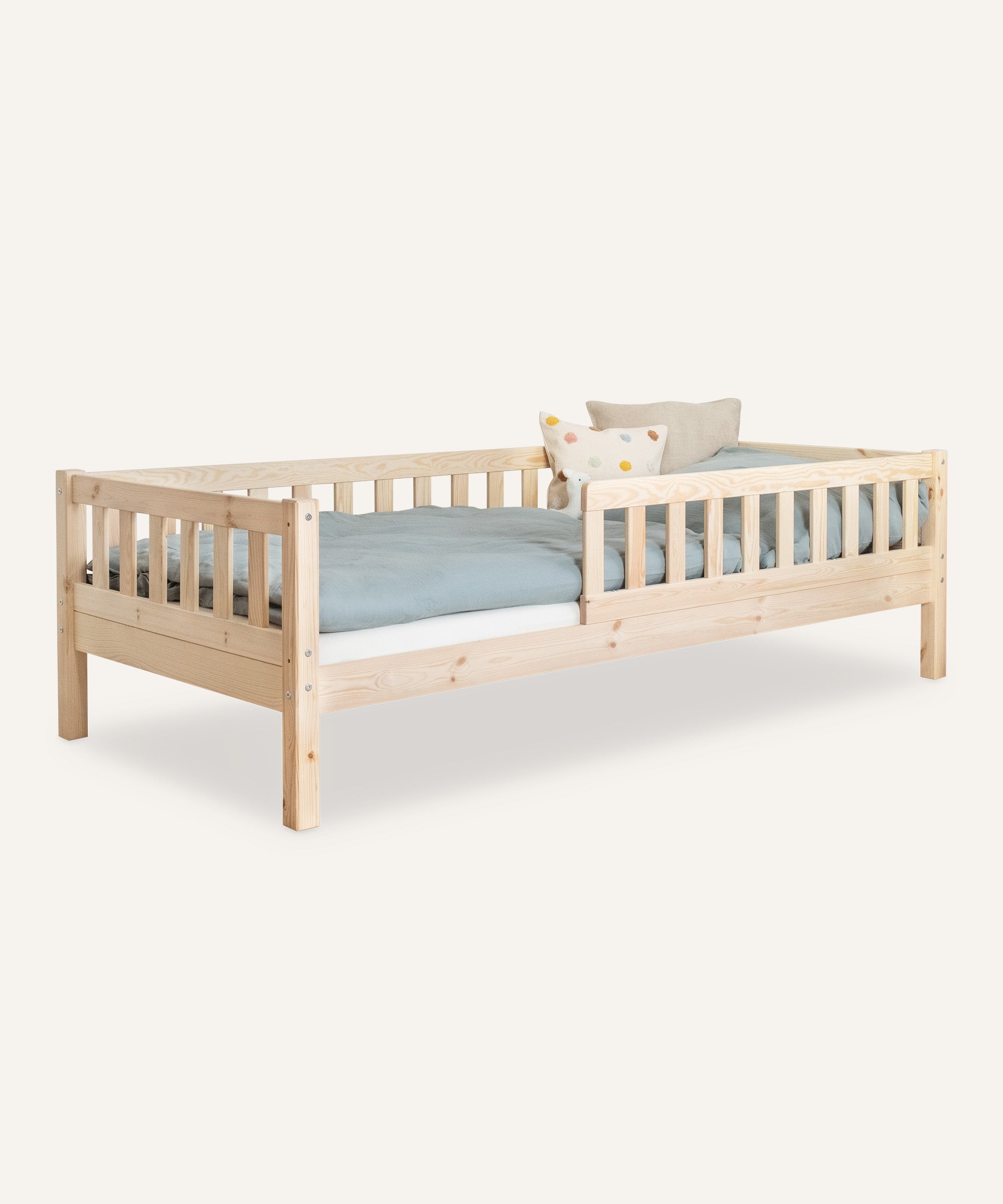 ehrenkind-kinderbett-lille-b-ware-kiefer-natur-90-200-cm image 1