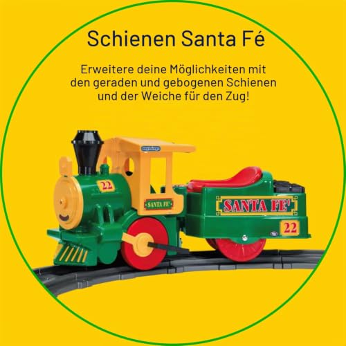 peg-perego-figure-8-gleiserweiterungs-set-kompatibel-mit-santa-f-eisenbahn image 6