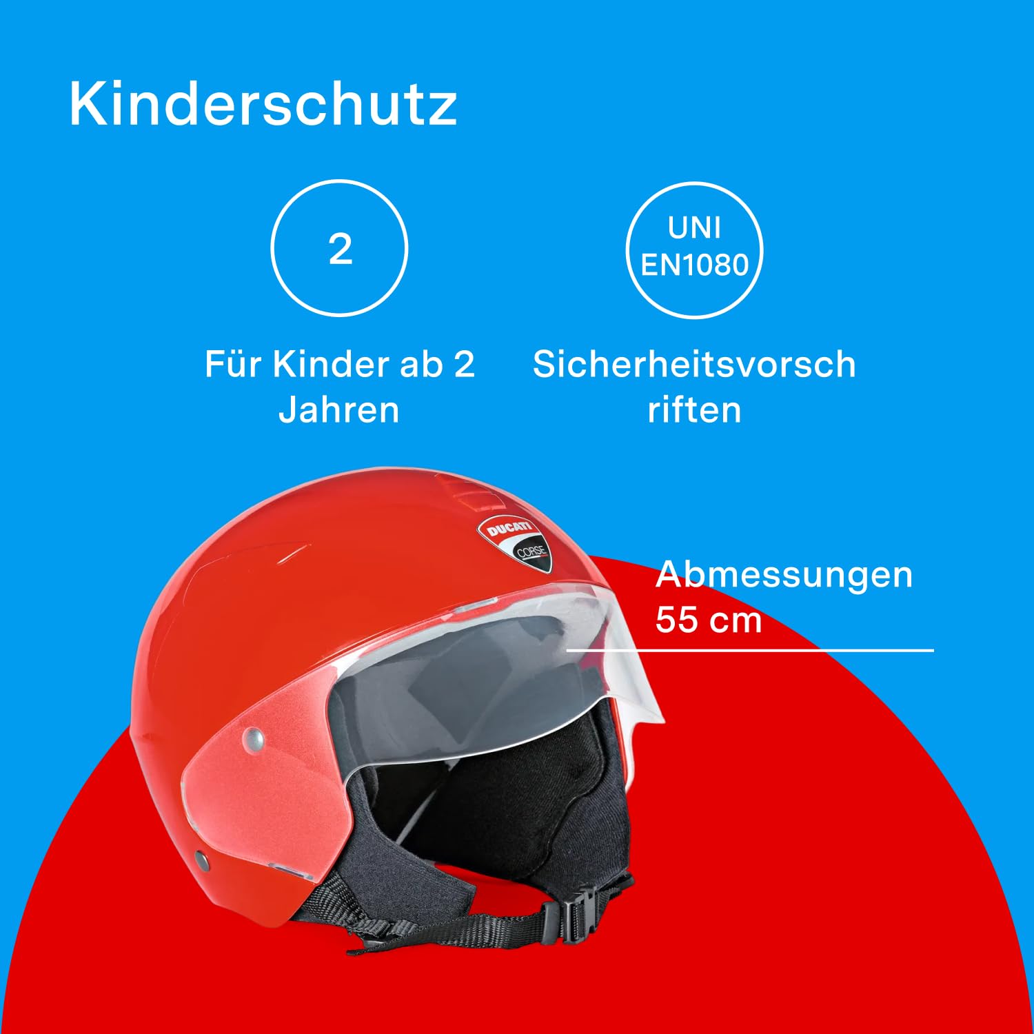 peg-perego-ducati-helm-kinder-schutzhelm-rot-ab-2-jahren-en1080 image 4