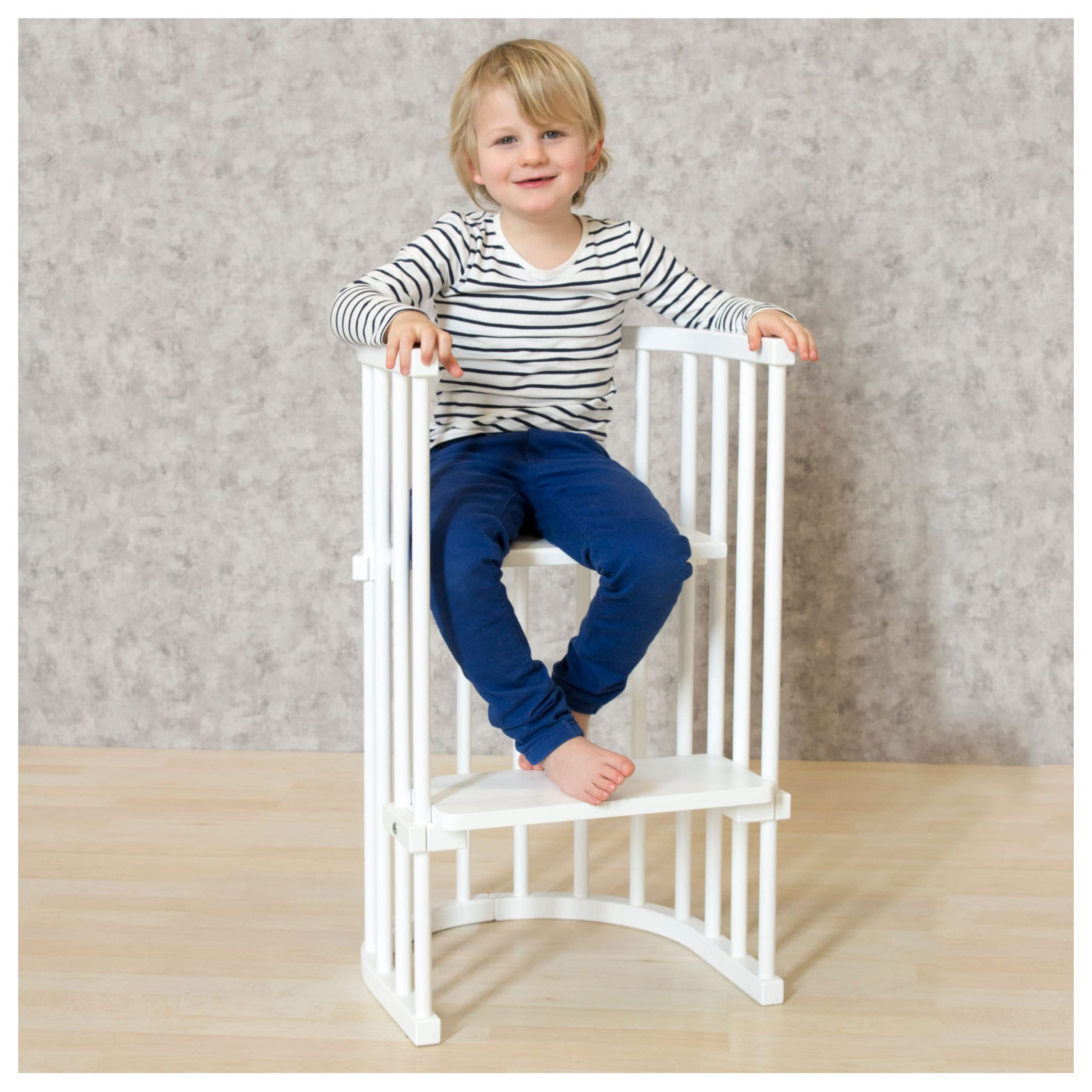 babybay-kinderstuhlumr-stsatz-f-r-original-maxi-und-comfort-wei-lackiert image 2