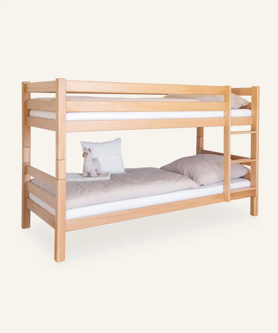 ehrenkind-etagenbett-mittelhoch-b-ware-aus-buche image 1