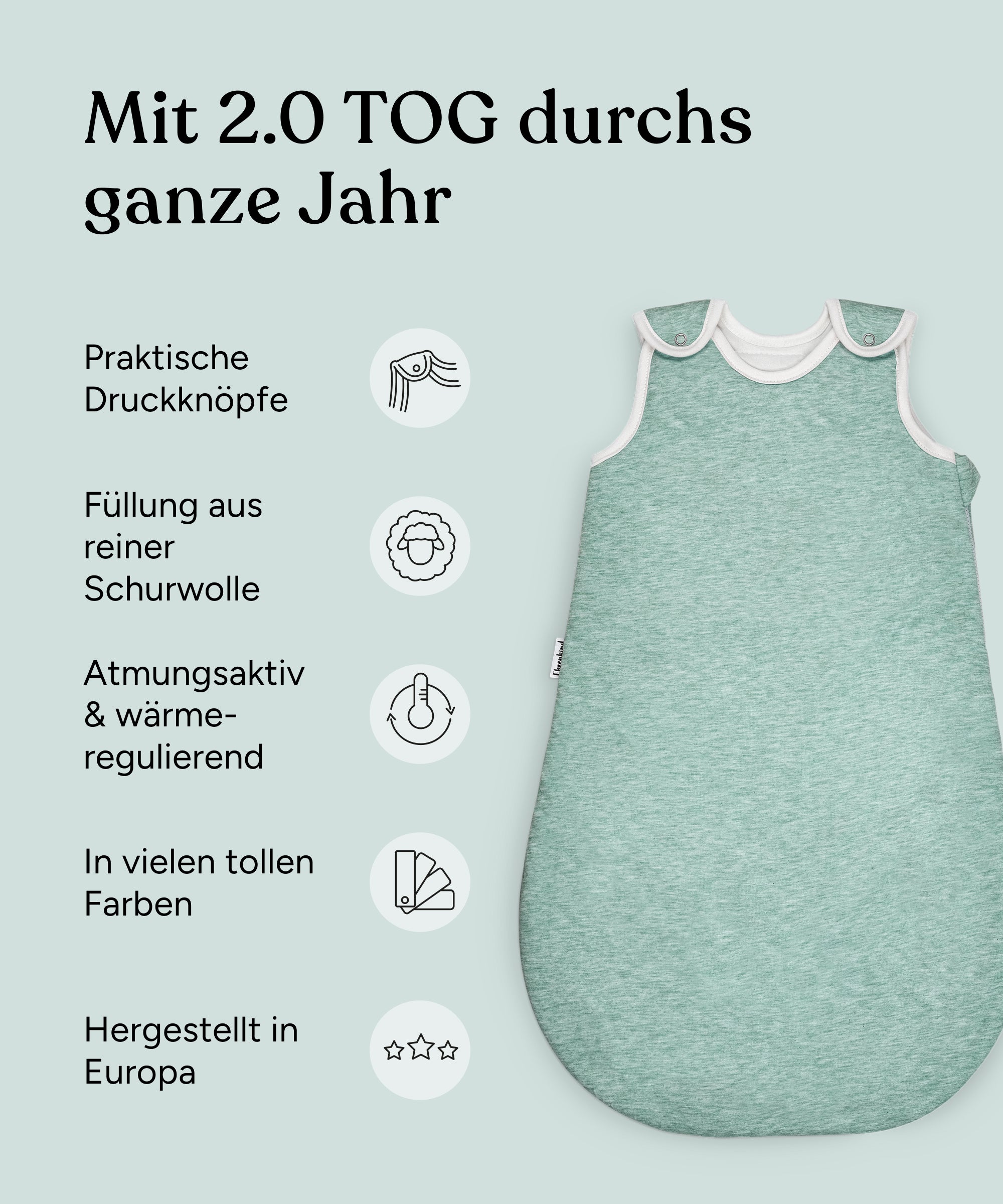 ehrenkind-babyschlafsack-ganzj-hrig-2-0-tog-wollf-llung-bio-baumwolle image 3