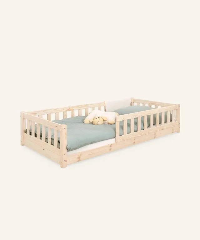 ehrenkind-bodenbett-lille-aus-kiefer-90-200-cm-montessori-inspiriert image 1