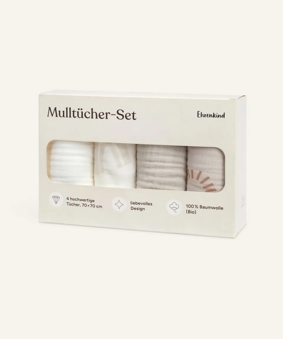 ehrenkind-mullt-cher-set-4er-pack-100-bio-baumwolle-musselin-70x70-cm image 1