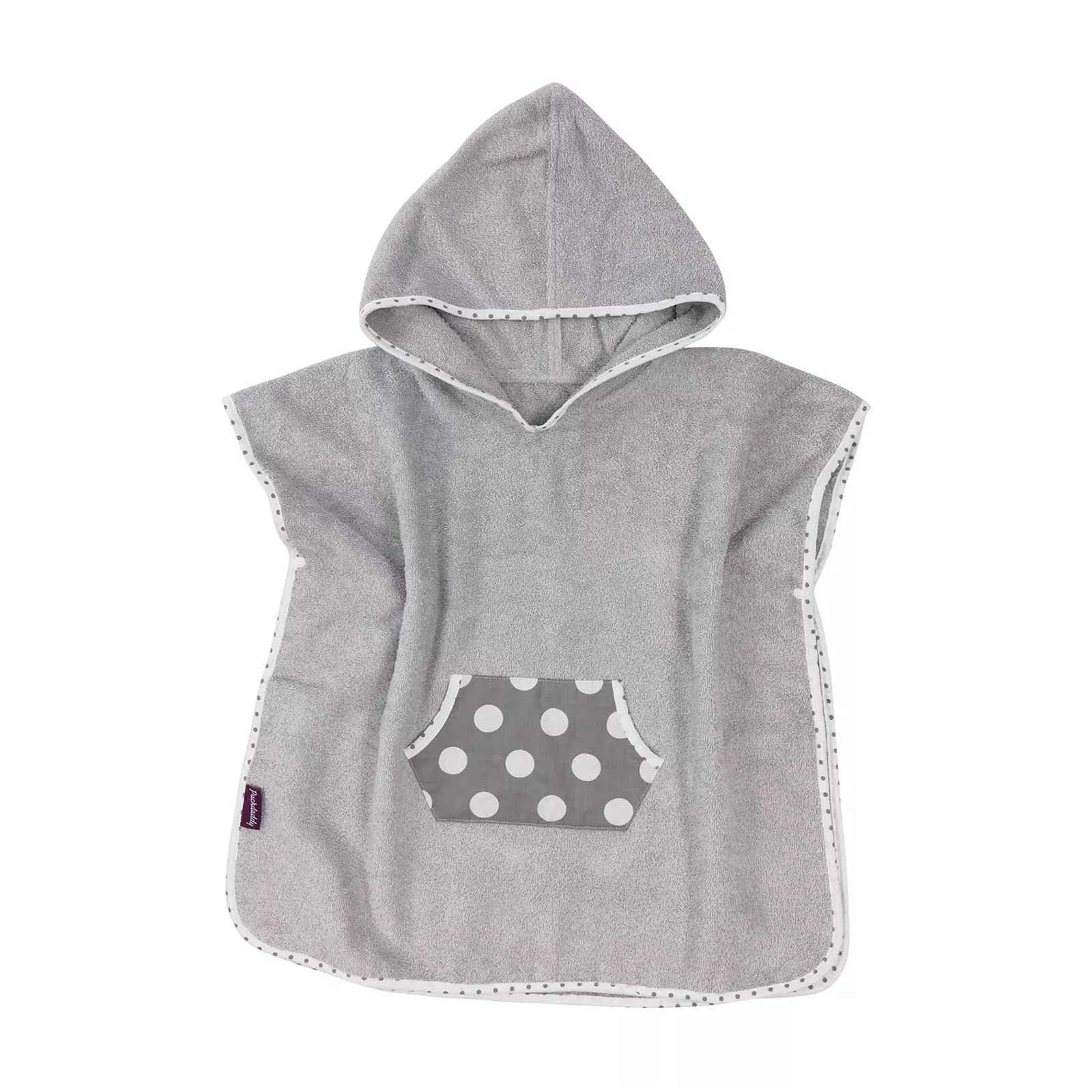 puckdaddy-badeponcho-57-x-84-cm-baby-poncho-mit-kapuze-100-baumwolle-frottee-oek image 1