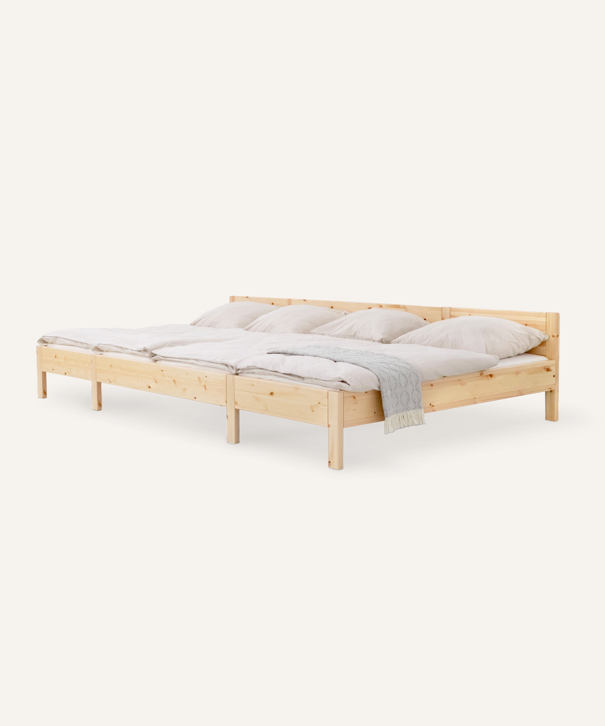 ehrenkind-familienbett-plano-aus-massiver-kiefer-360-200-cm-modulares-co-sleepin image 1