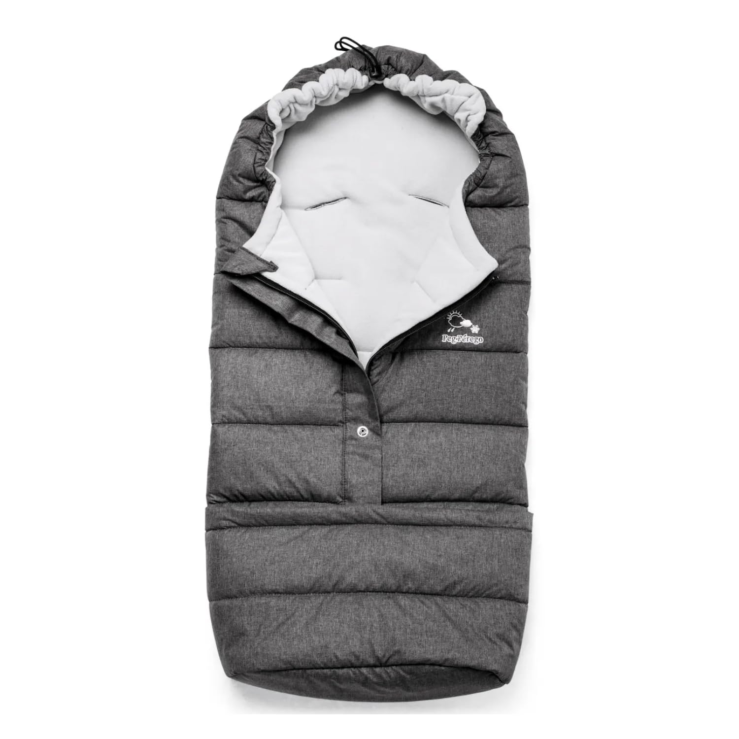 peg-perego-vario-fu-sack-universal-grau-3-fach-l-ngenverstellbar-auch-als-wickel image 1