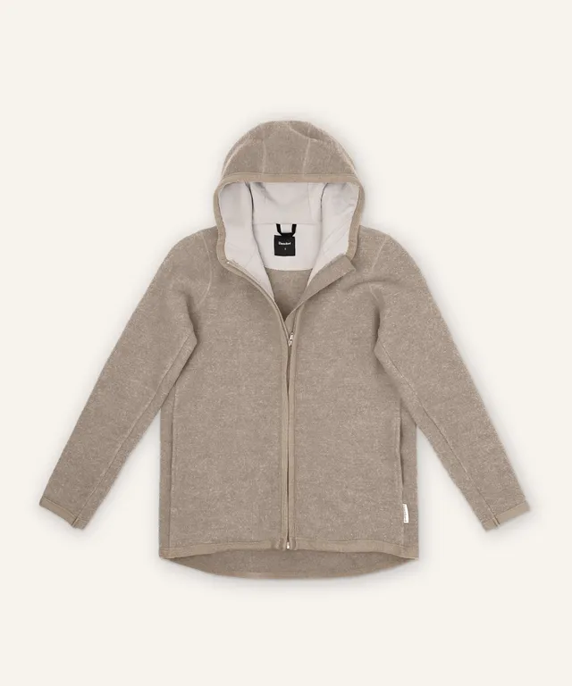 ehrenkind-damen-walkjacke-aus-merino-schurwolle-mit-kapuze-und-taschen image 1