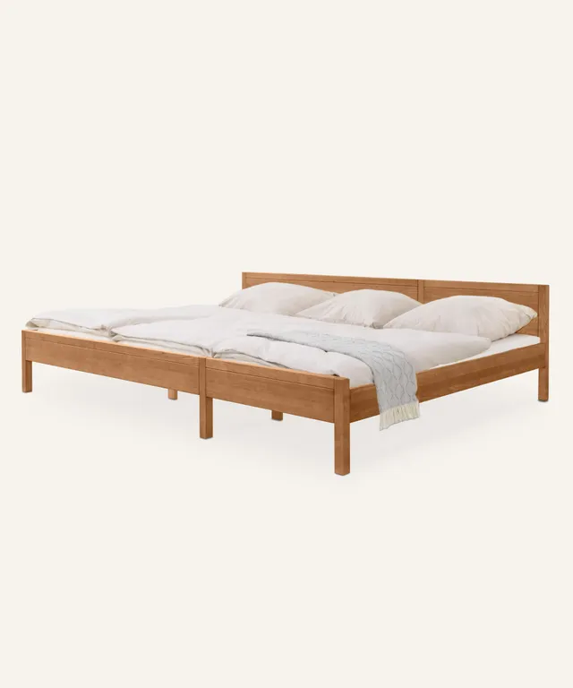 ehrenkind-familienbett-livo-esche-270-200-cm-modulares-co-sleeping-bett image 1