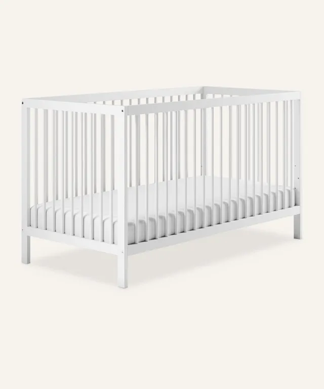 ehrenkind-babybett-pur-wei-massivbuche-9-fach-h-henverstellbar-beistellbett-funk image 1