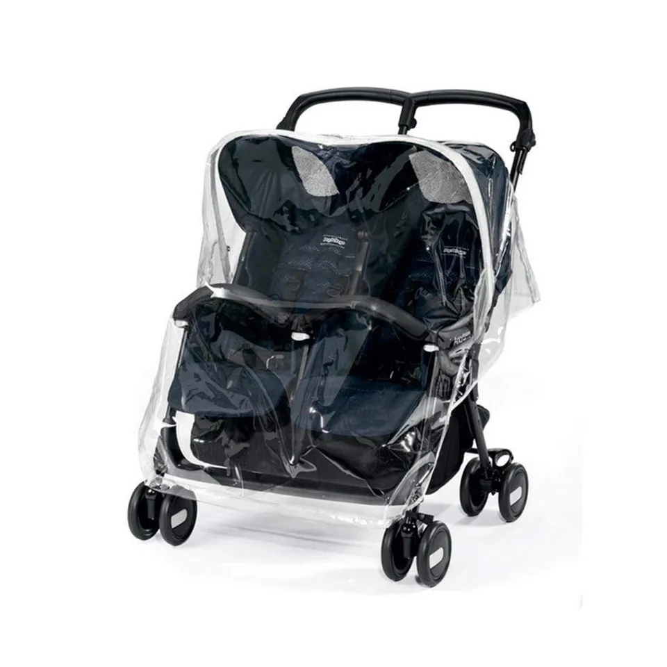 peg-perego-regenschutz-f-r-pliko-mini-twin-und-aria-shopper-twin-transparent image 1