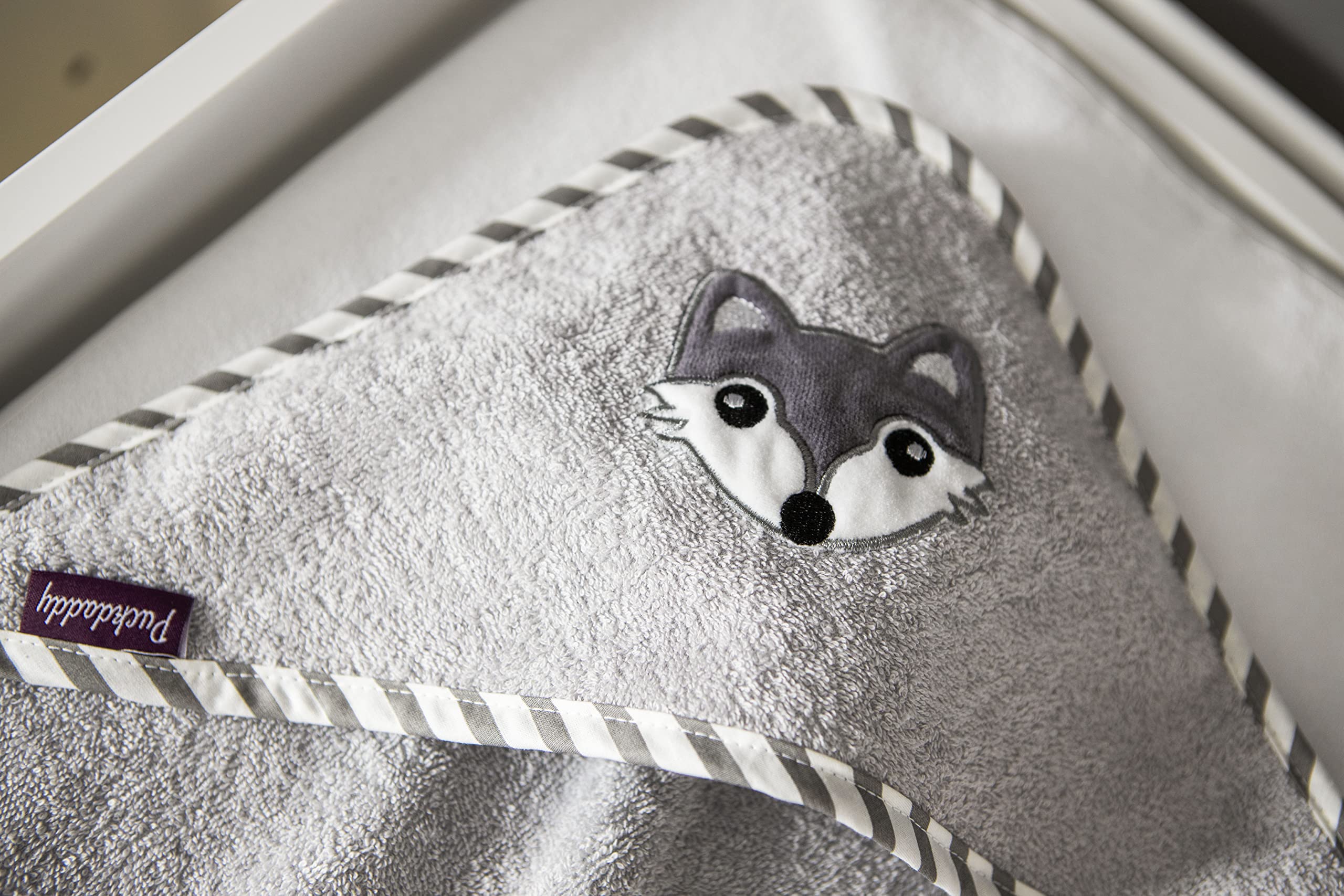 puckdaddy-kapuzenhandtuch-foxi-mit-fuchs-design-frottee image 4