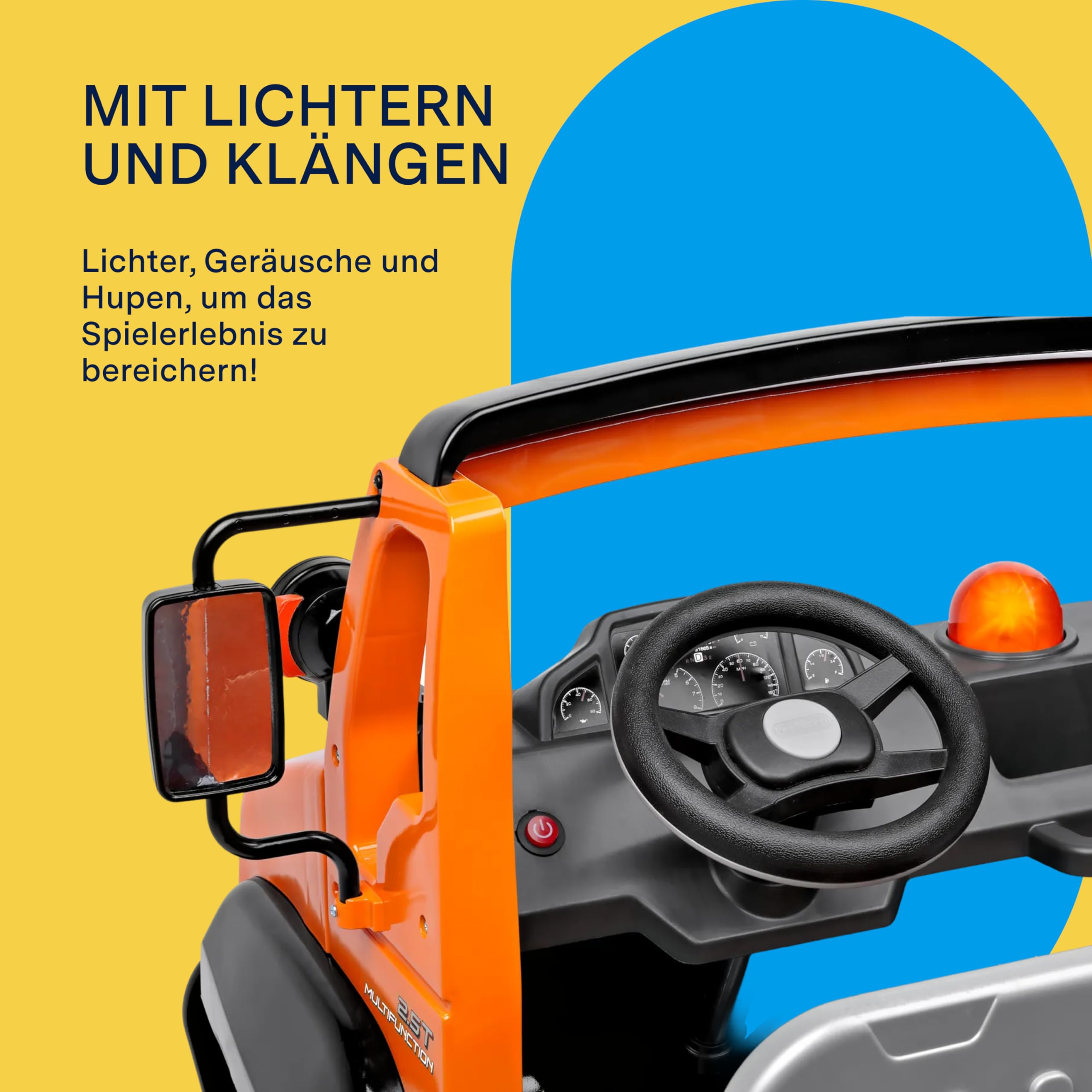 peg-perego-taurus-elektro-nutzfahrzeug-zum-draufsitzen-12-v-akku-350-w-motor-2-g image 6
