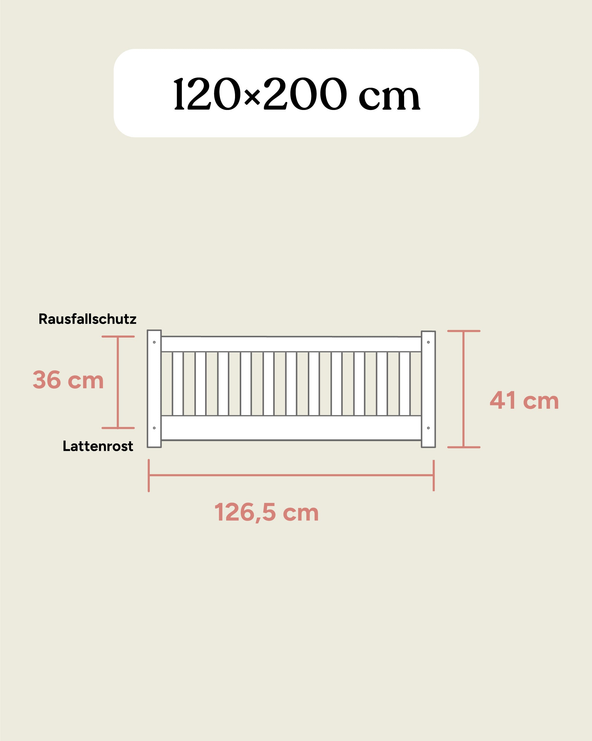 ehrenkind-bodenbett-livo-buche-wei-mit-rausfallschutz-und-rollrost image 8