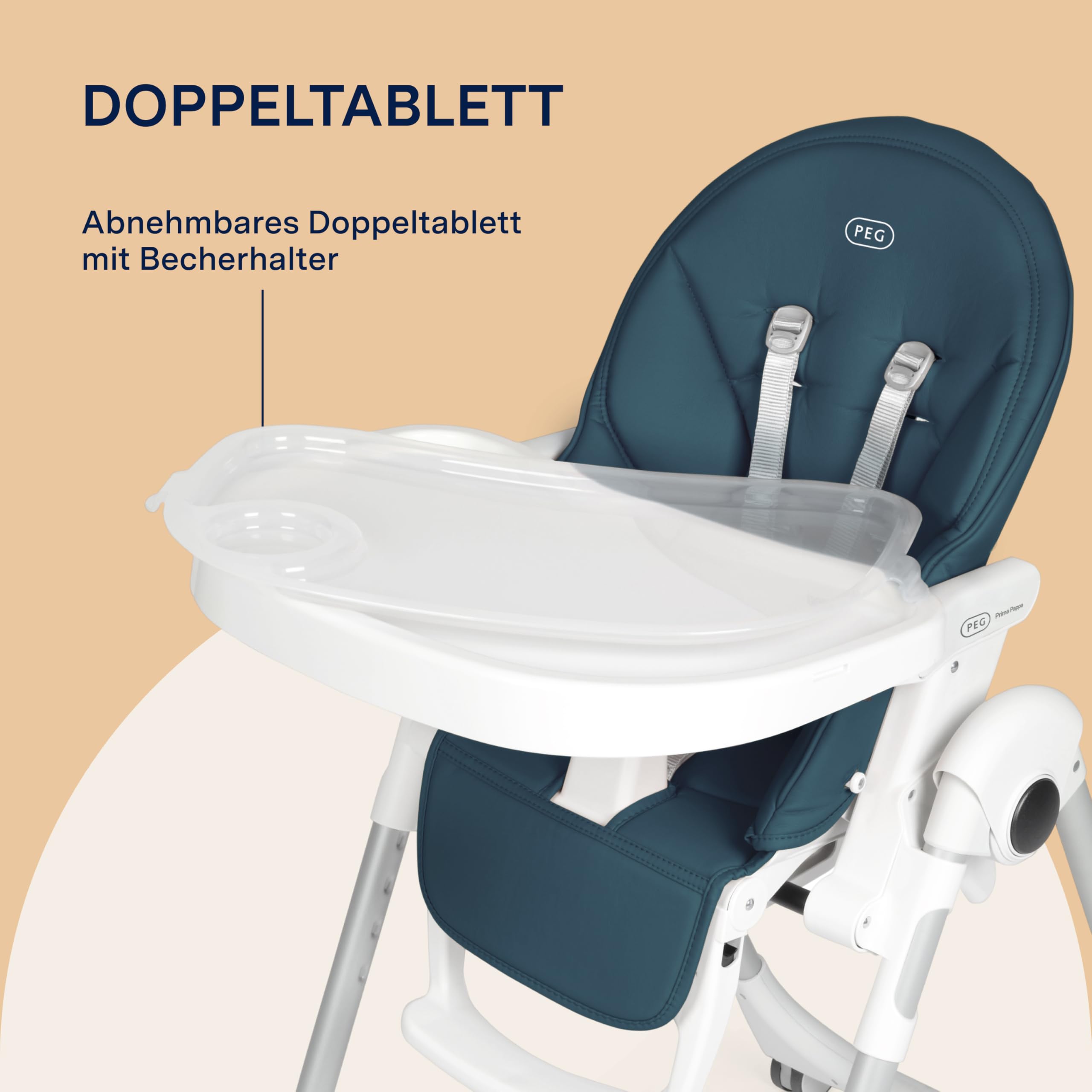 peg-perego-prima-pappa-follow-me-petrolio-hochstuhl-mit-baby-liegefunktion-und-4 image 5