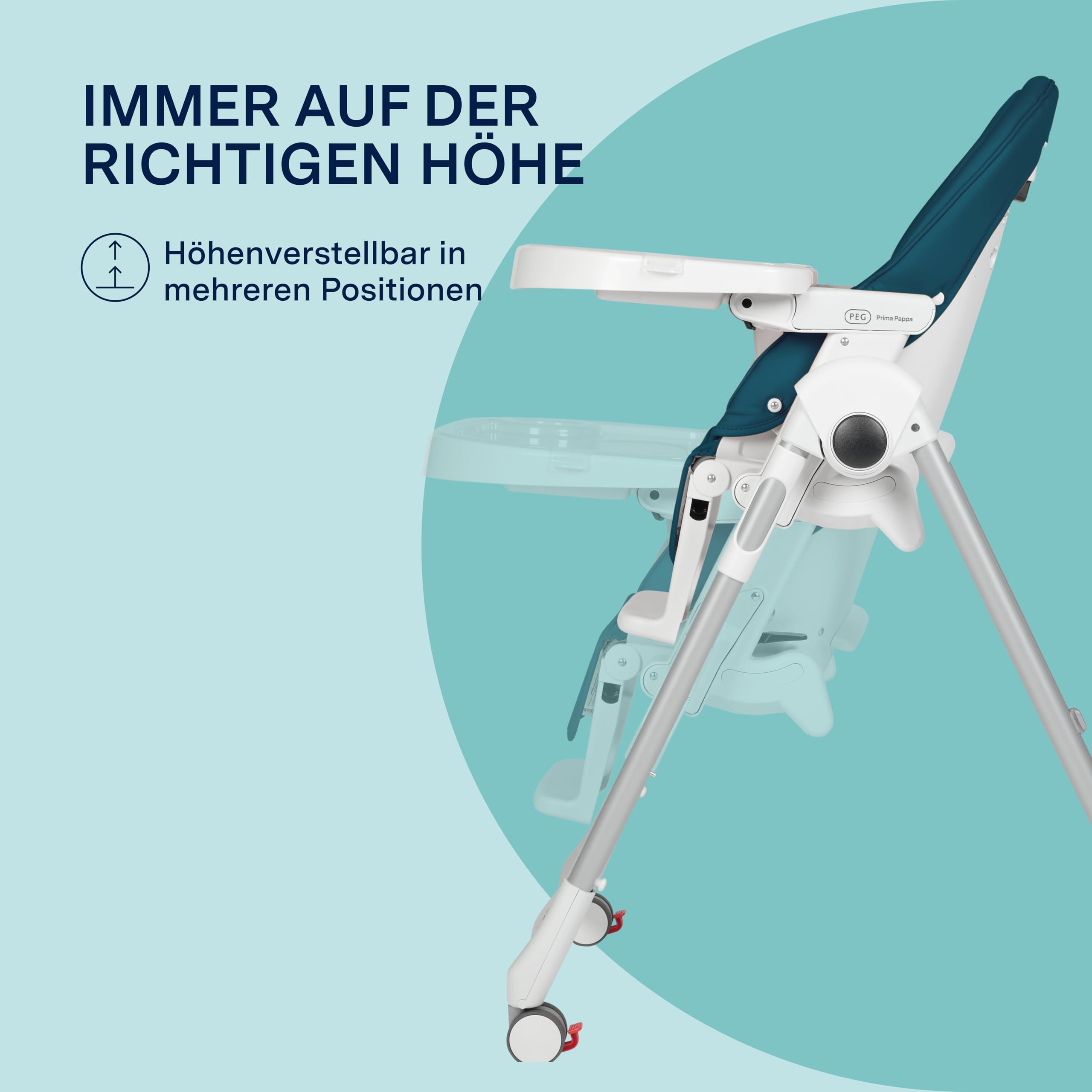 peg-perego-prima-pappa-follow-me-plus-hochstuhl-und-babywippe-ab-geburt-petrolbl image 5