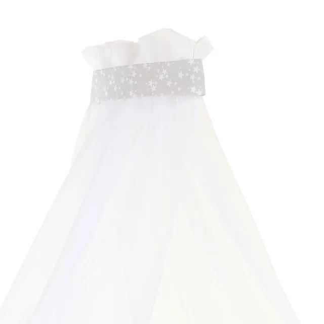babybay-himmel-piqu-mit-band-f-r-alle-modelle-bis-96-cm-l-nge-perlgrau-sterne-we image 1