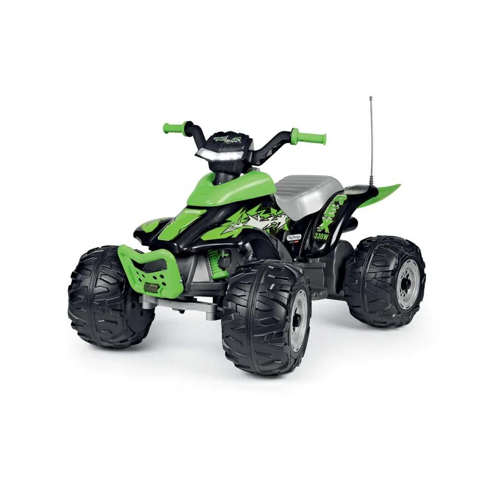 peg-perego-corral-t-rex-330w-elektrisches-kinderquad-mit-12v-akku-led-lichtern-u image 1