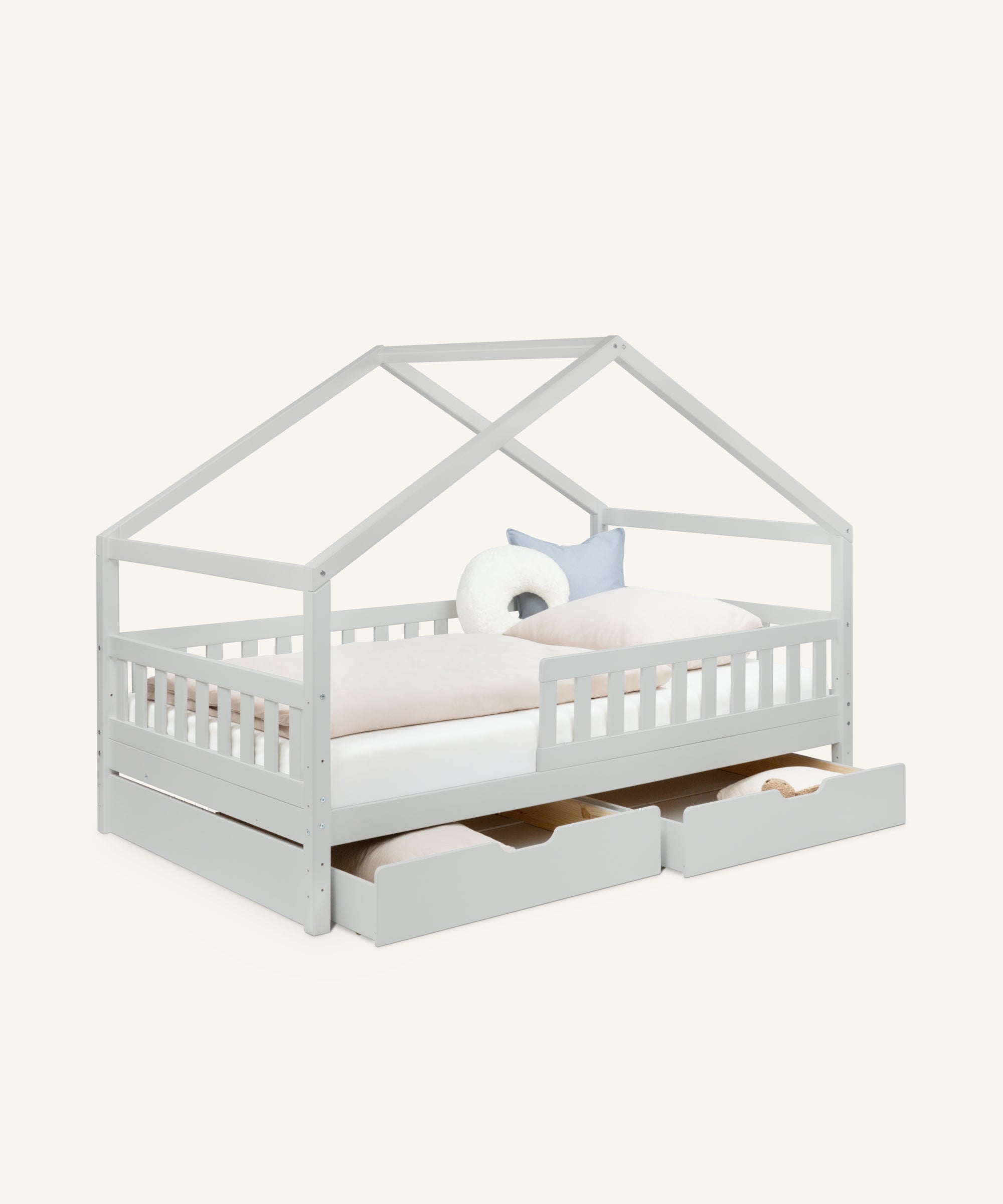 ehrenkind-panorama-hausbett-lille-kiefer-hellgrau-2-in-1-bett-montessori-inspiri image 8