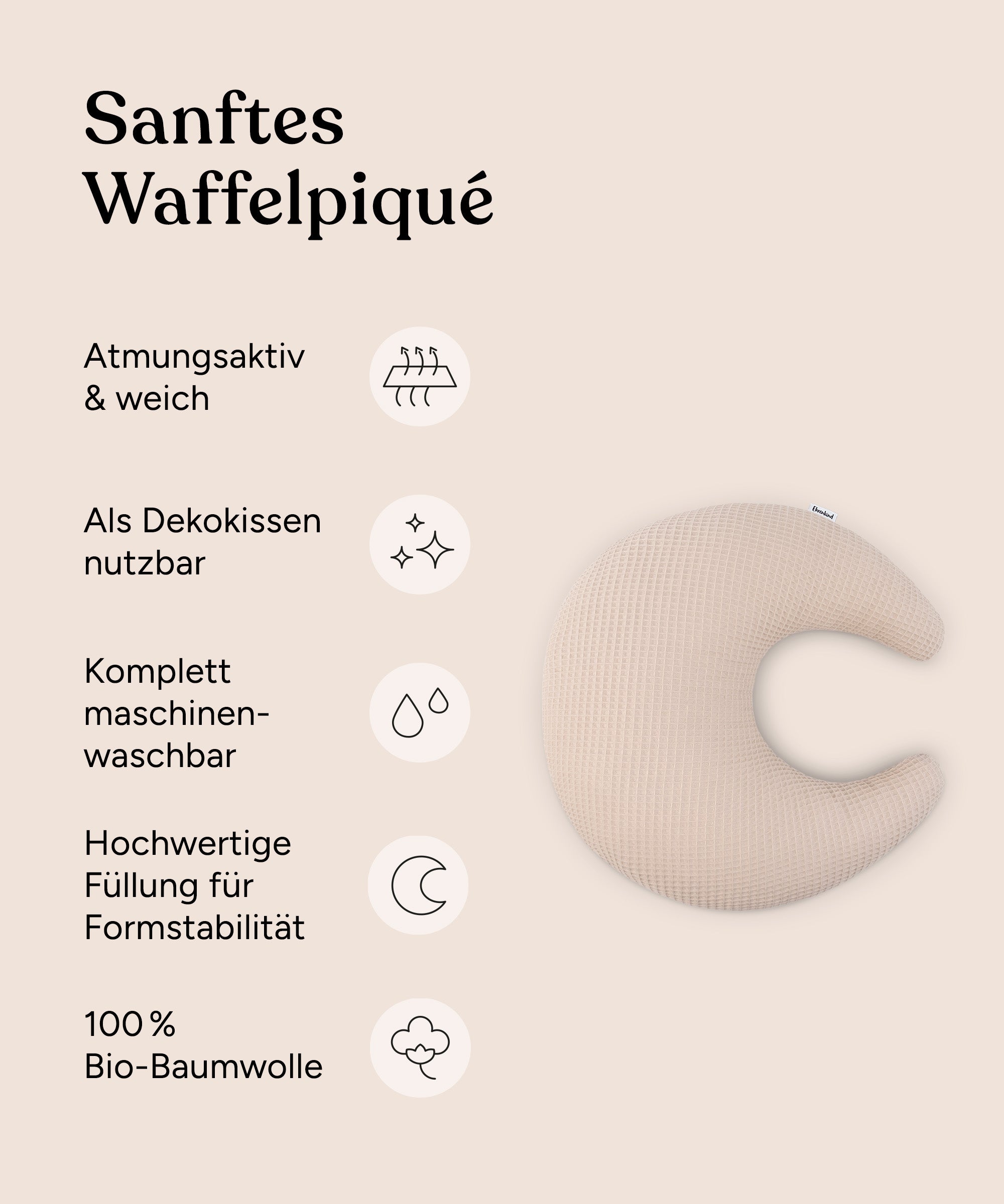 ehrenkind-kuschelkissen-mond-waffelpiqu-100-bio-baumwolle image 3