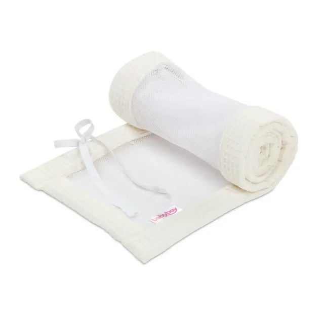 babybay-nestchen-mesh-waffelpiqu-passend-f-r-modell-original-ivory-atmungsaktiv- image 1