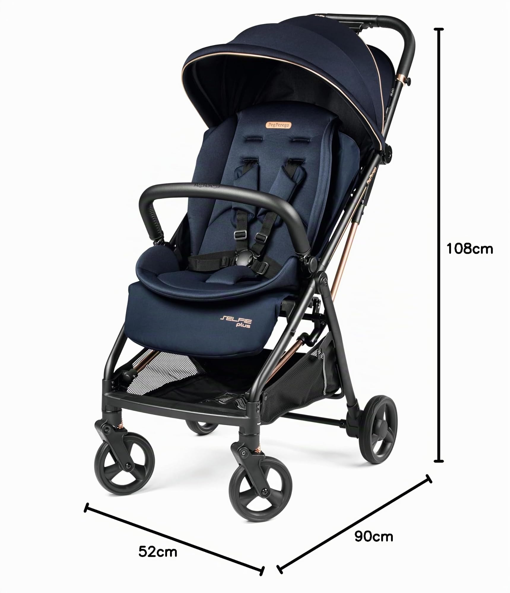 peg-perego-selfie-plus-blue-shine-leichter-buggy-mit-absenkautomatik-ab-geburt-b image 7