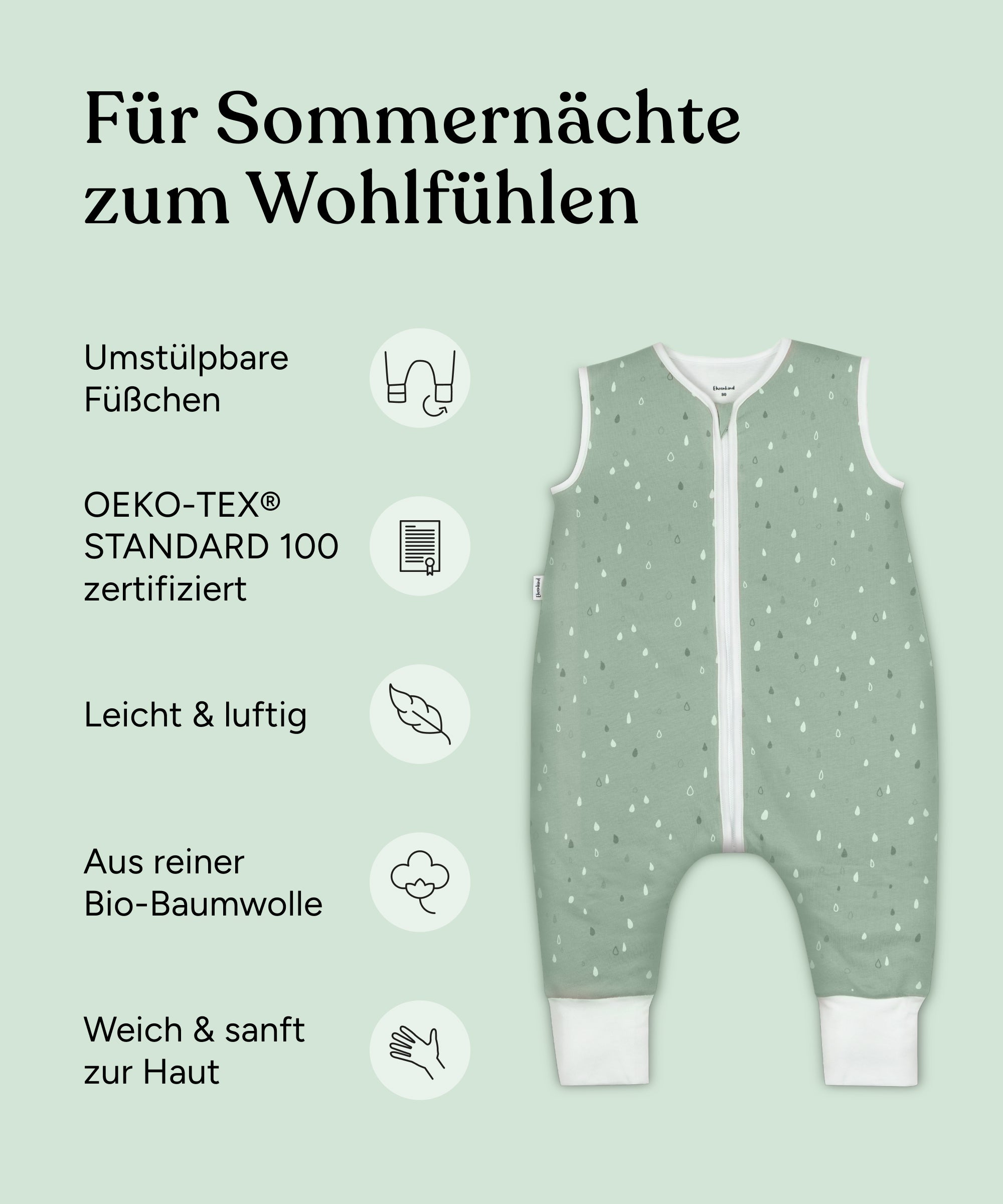 ehrenkind-2er-pack-schlafsack-mit-beinen-sommer-1-0-tog-bio-baumwolle image 3