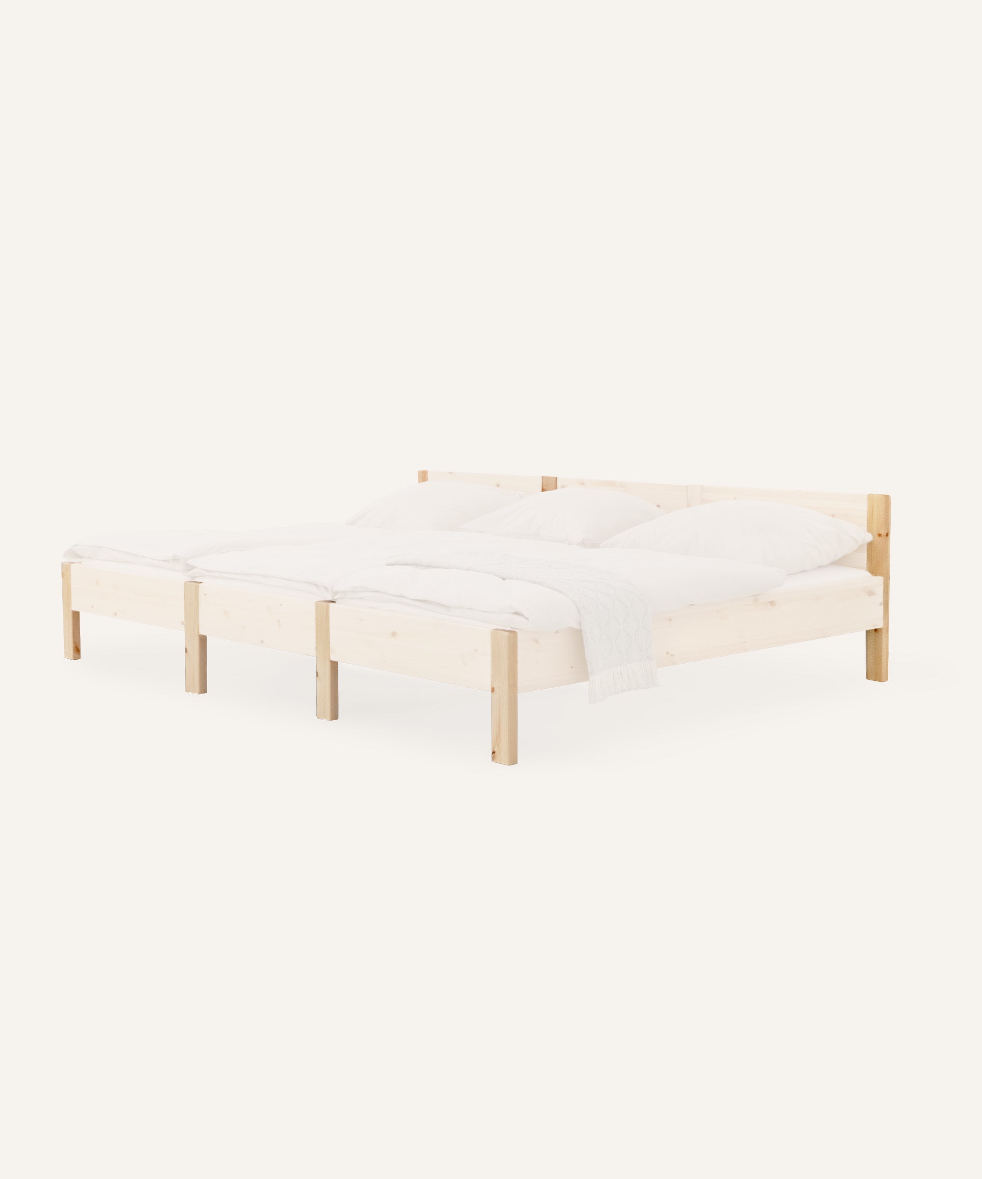 ehrenkind-umbau-set-f-r-familienbett-kiefer-umbau-von-bodenbett-auf-standardh-he image 1