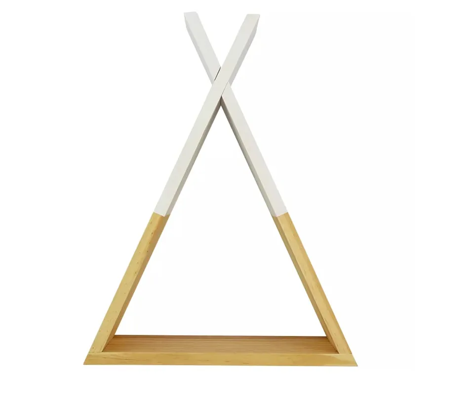 puckdaddy-wandregal-hugo-tipi-design-kiefernholz-natur-wei-34-5-x-9-5-x-55-cm image 1