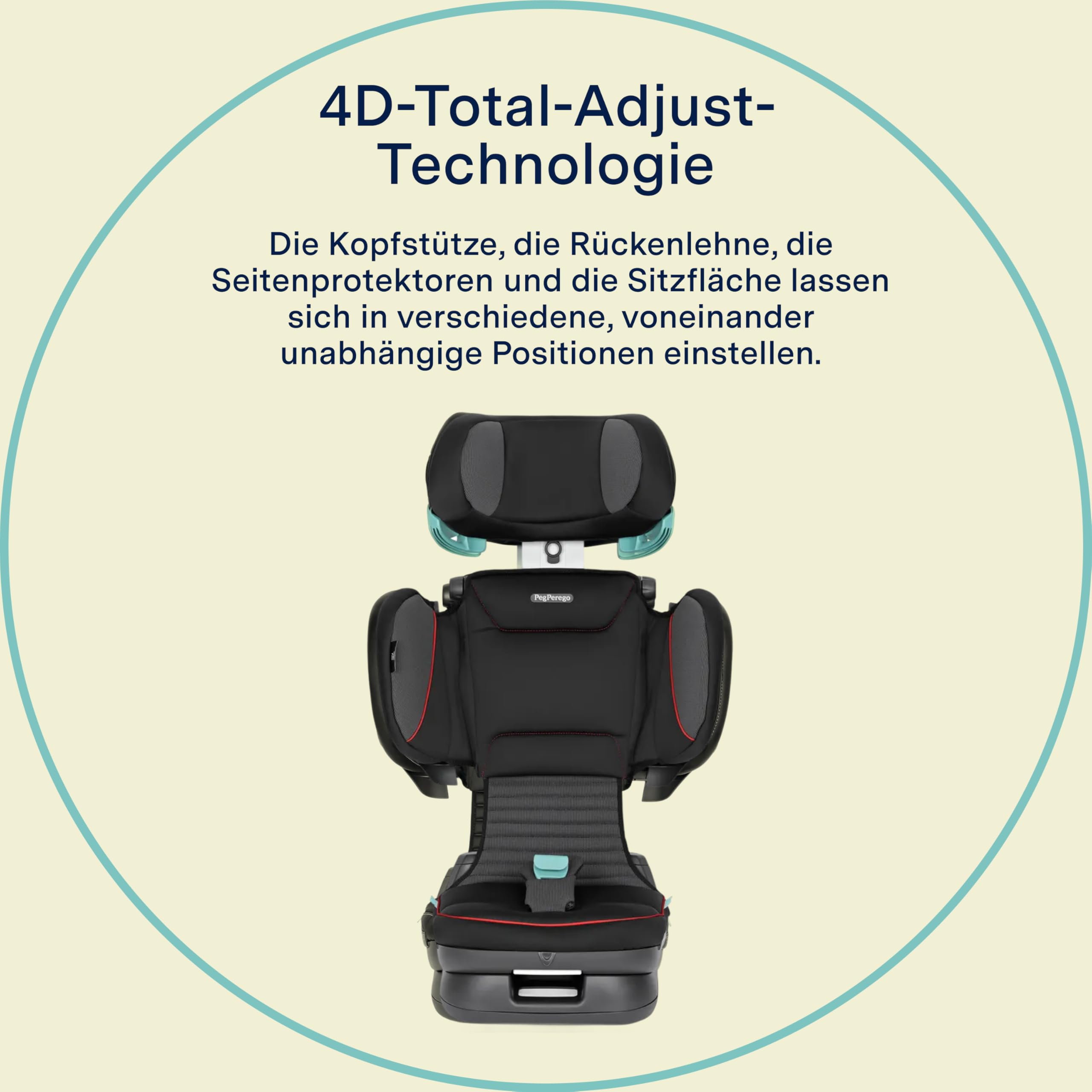 peg-perego-viaggio-flex-autositz-isofix-mit-i-size-ece-r129-03-4d-total-adjust-k-2 image 3