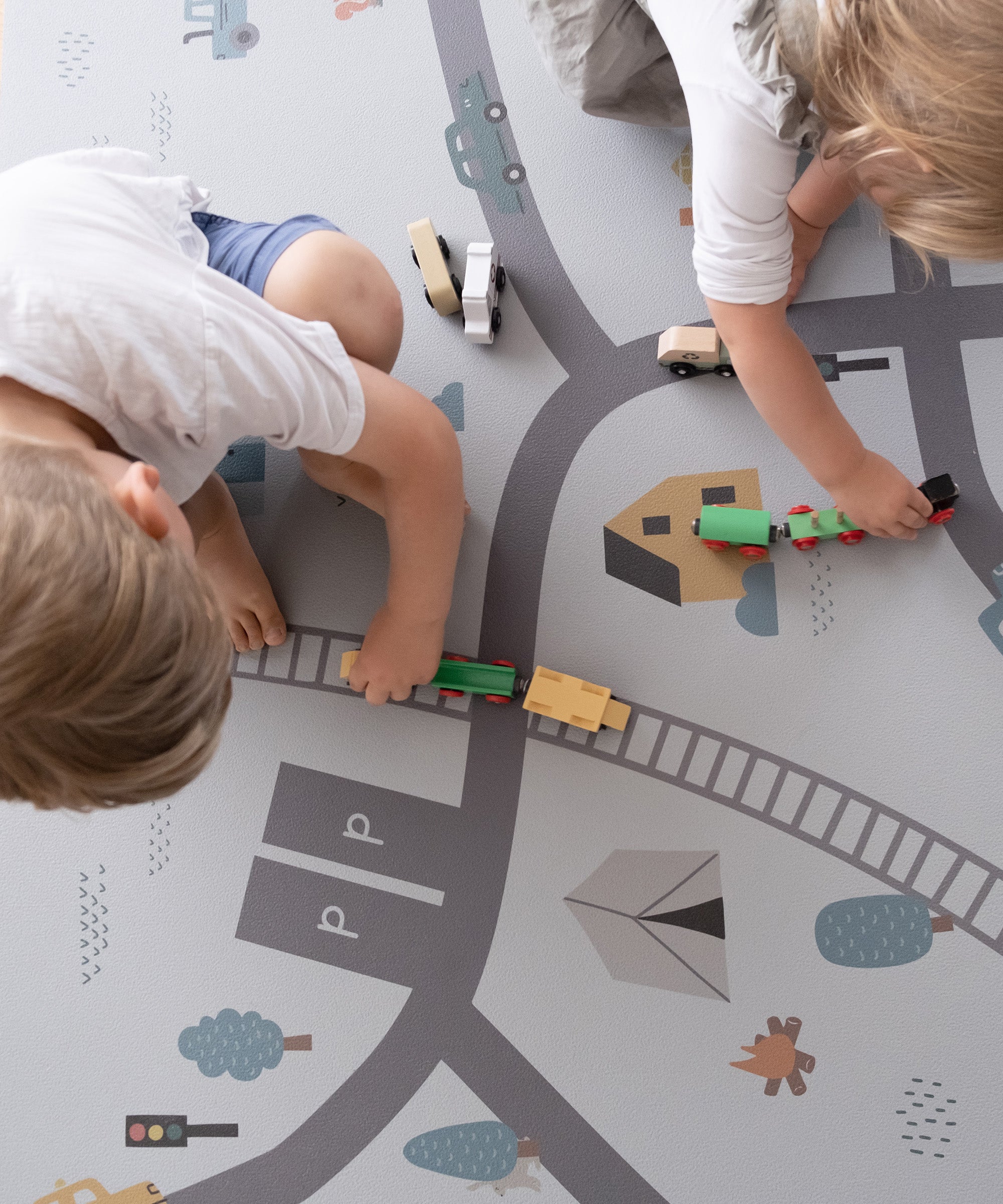 ehrenkind-spielmatte-extra-dicke-kinderspielmatte-200x140-cm-motiv-ponyhof-abwis image 2