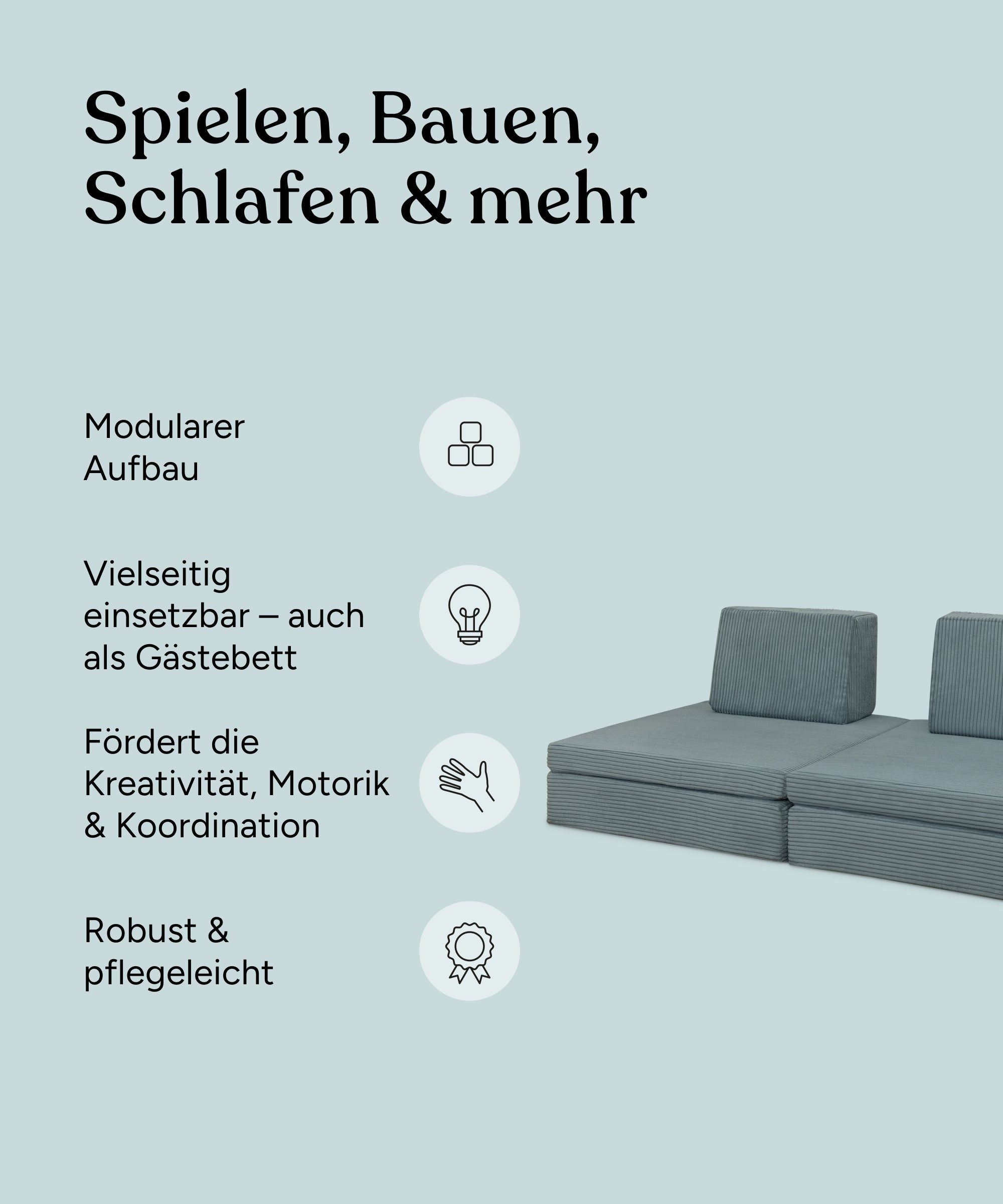 ehrenkind-spielsofa-aus-cord-modular-liegefl-che-80x160-cm image 3